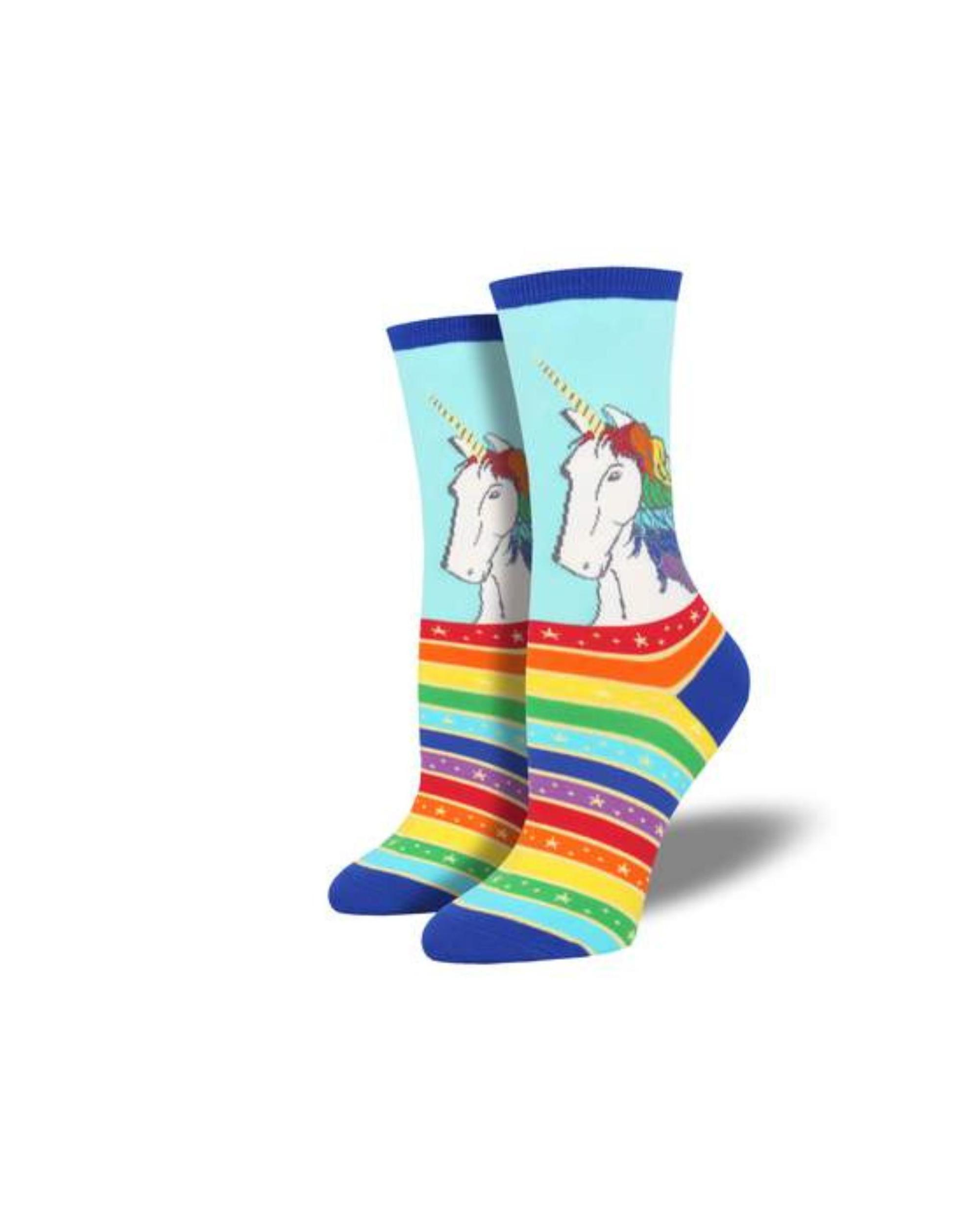 Rainbow Hair Don't Care Socks Product Image
