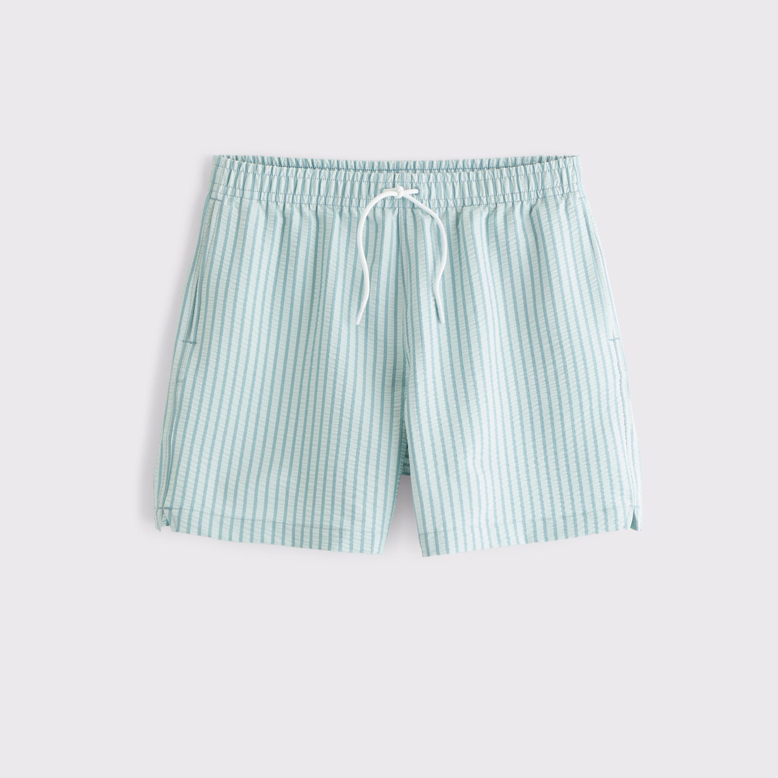 Pull-On Seersucker Swim Trunk Product Image
