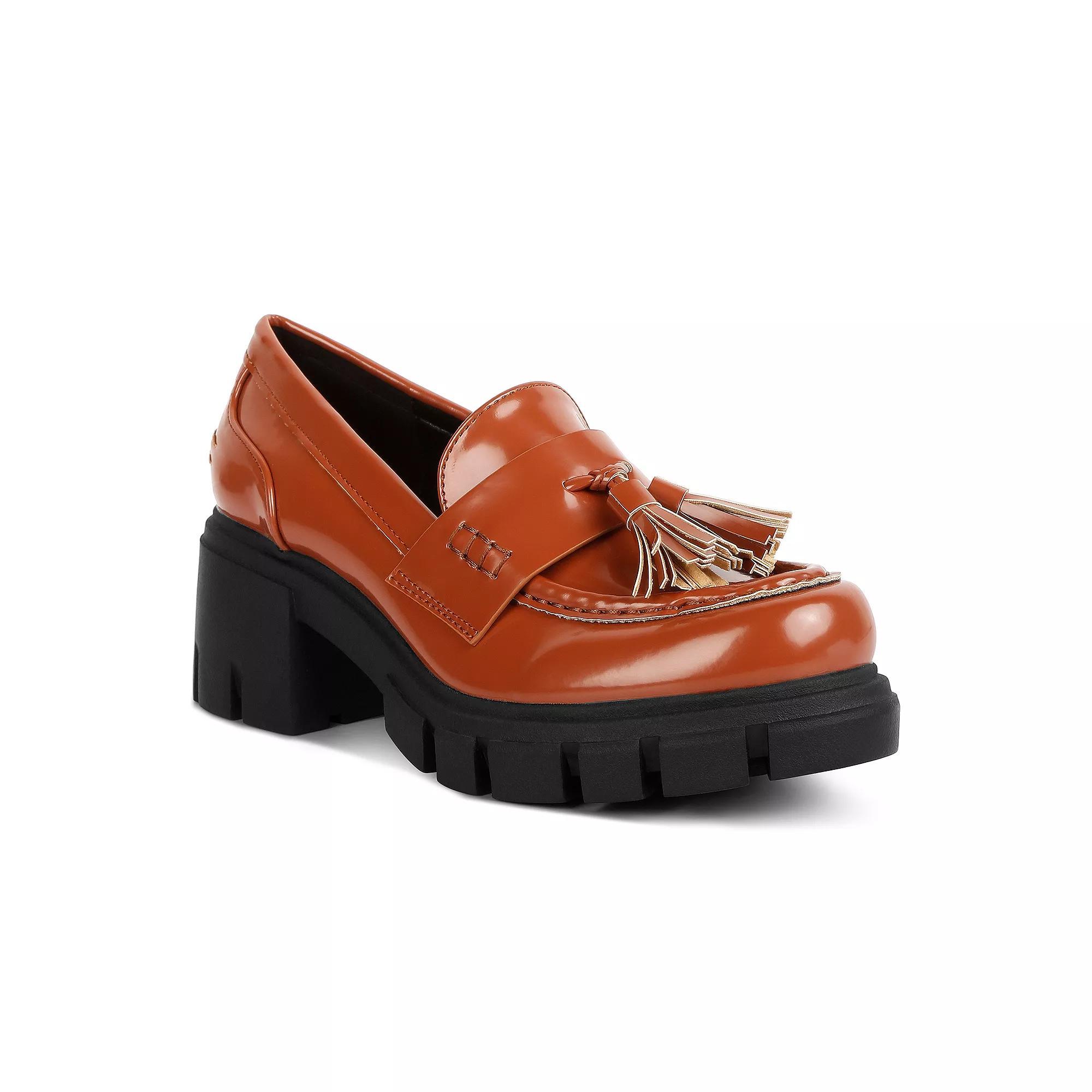 London Rag Jonah Women's Lugged Loafers, Size: 10 Product Image