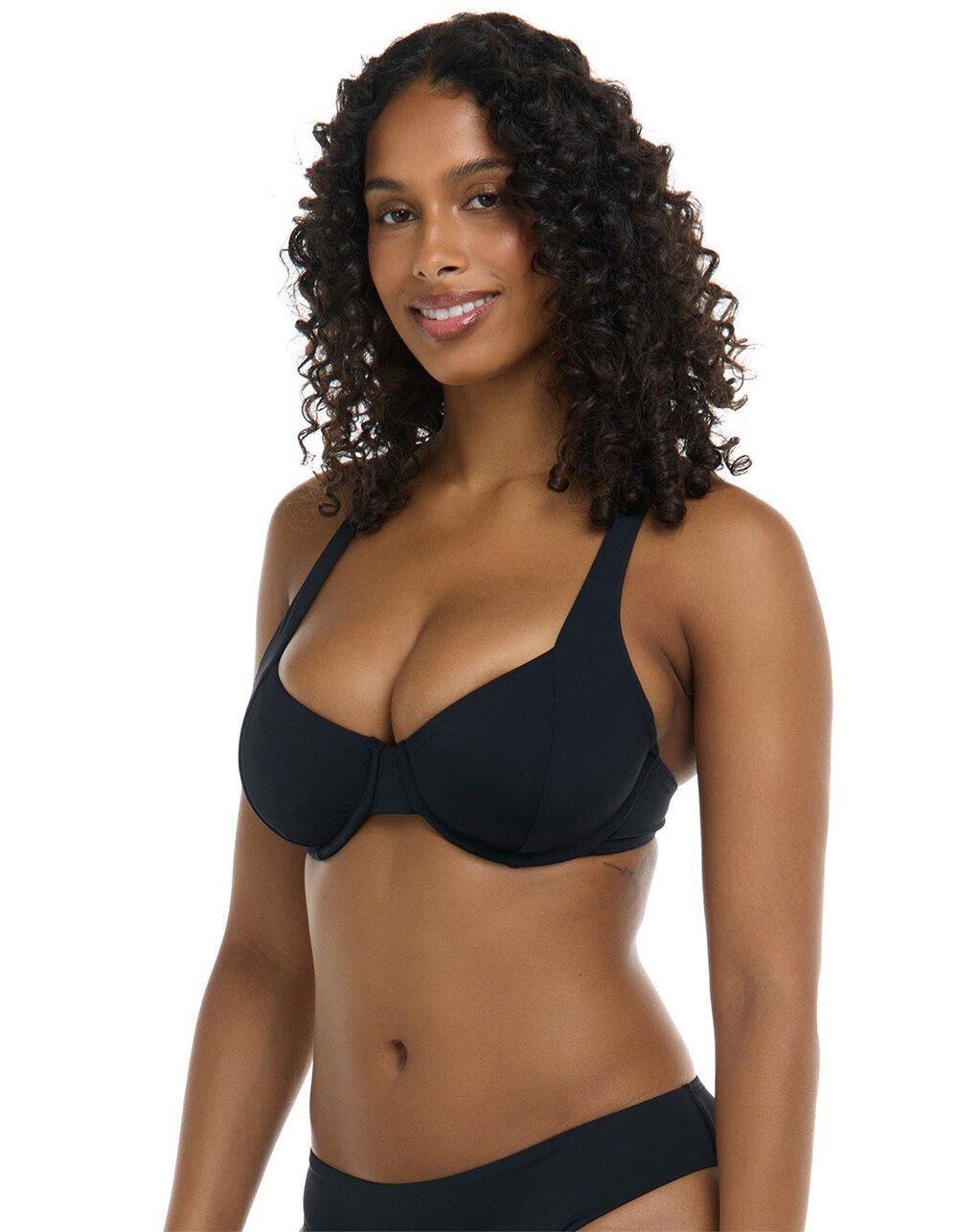EIDON Maya Underwire D Cup Bikini Top Product Image