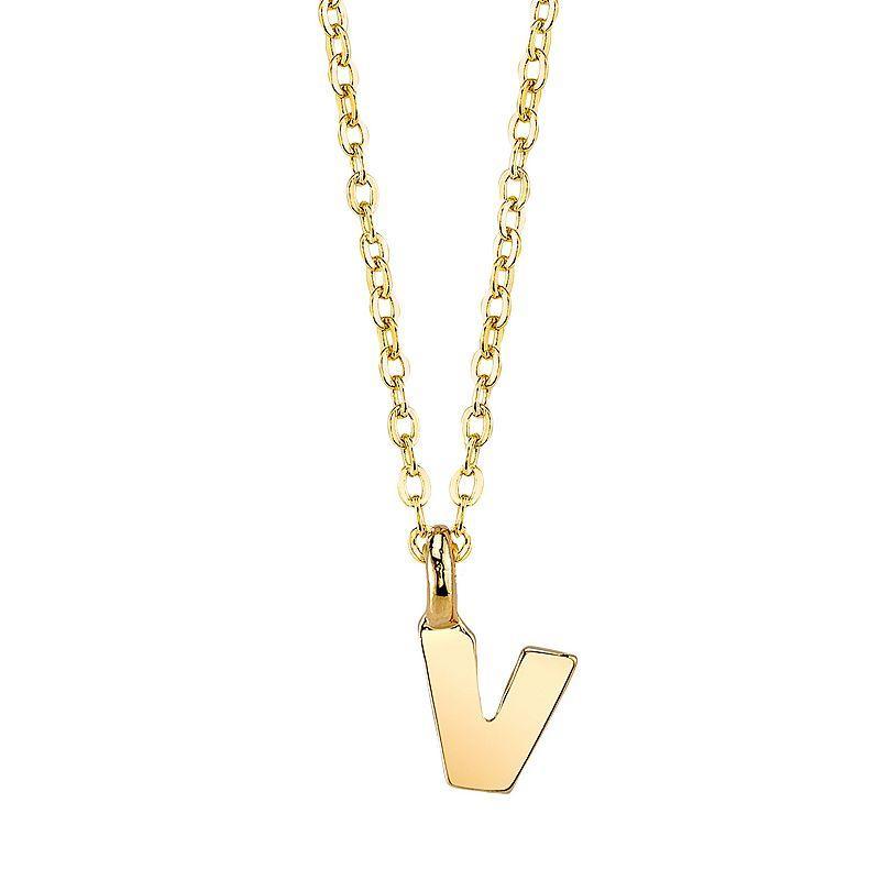 1928 Initial Pendant Necklace, Womens Product Image
