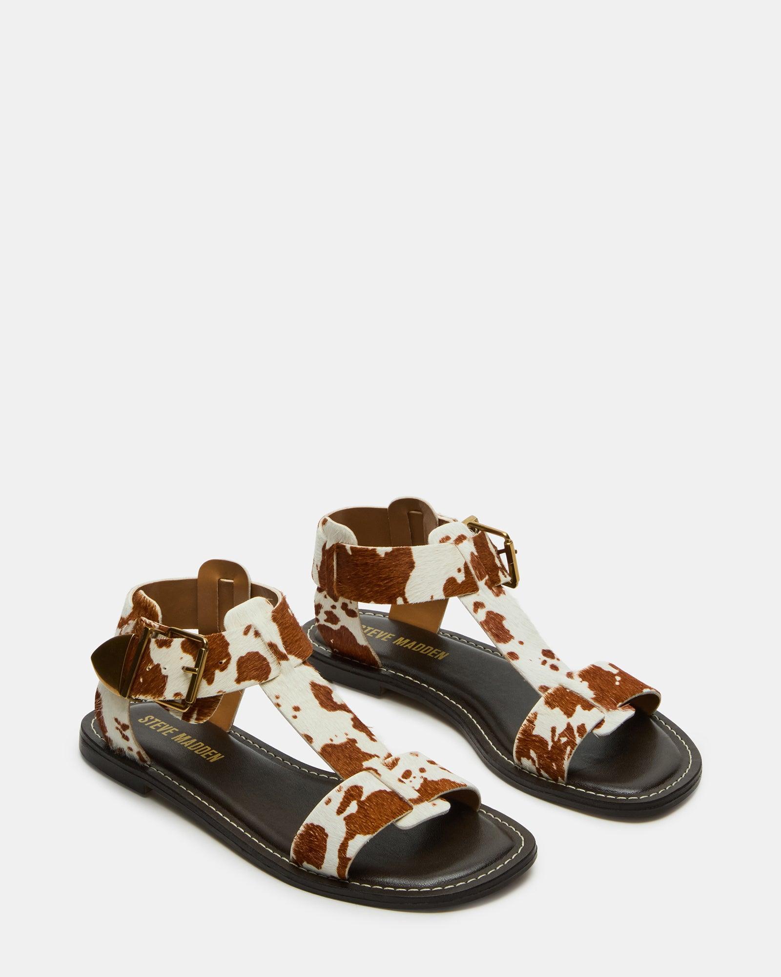 BRAZINN BROWN COW PRINT Female Product Image