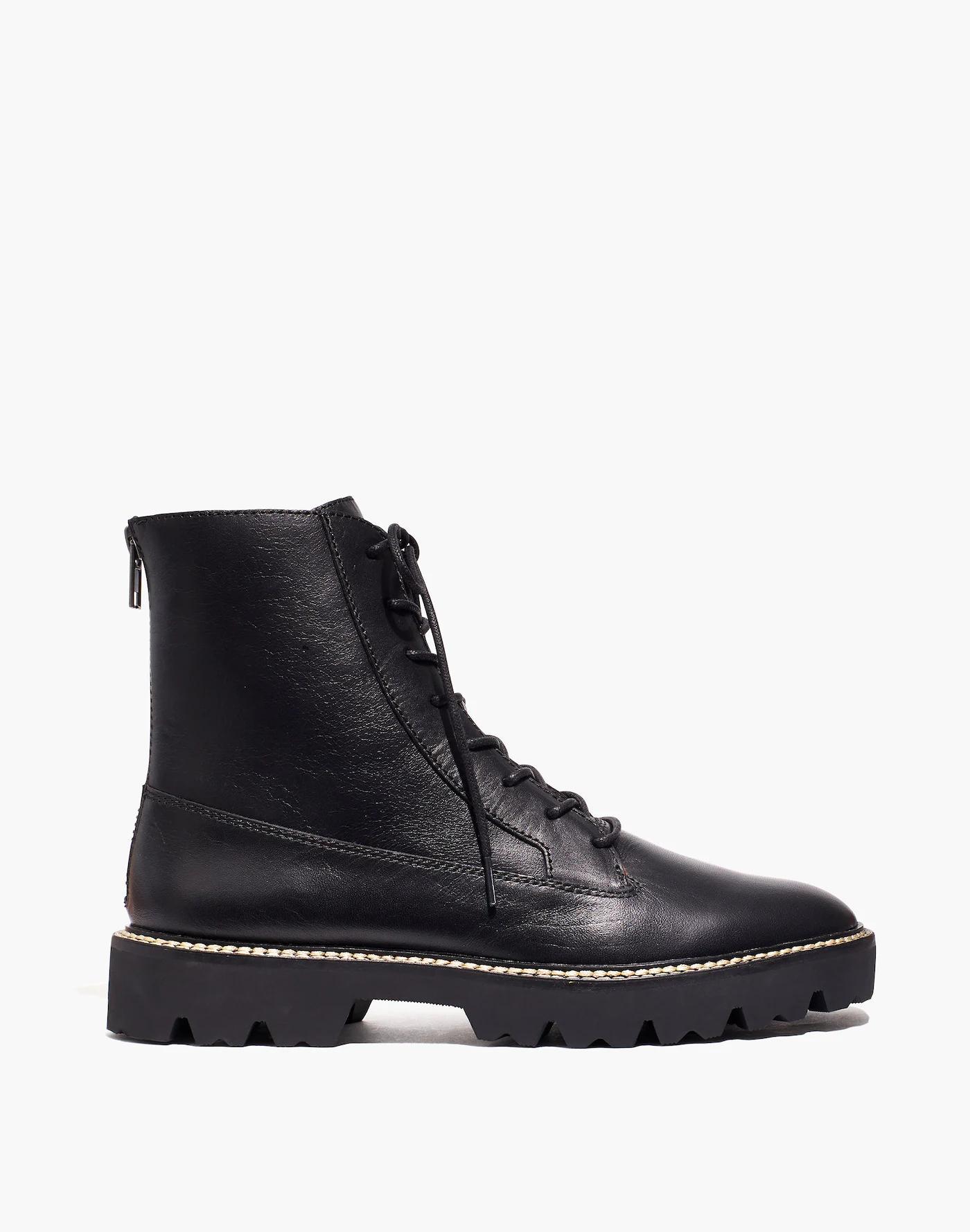 The Citywalk Lugsole Lace-Up Boot in Leather Product Image