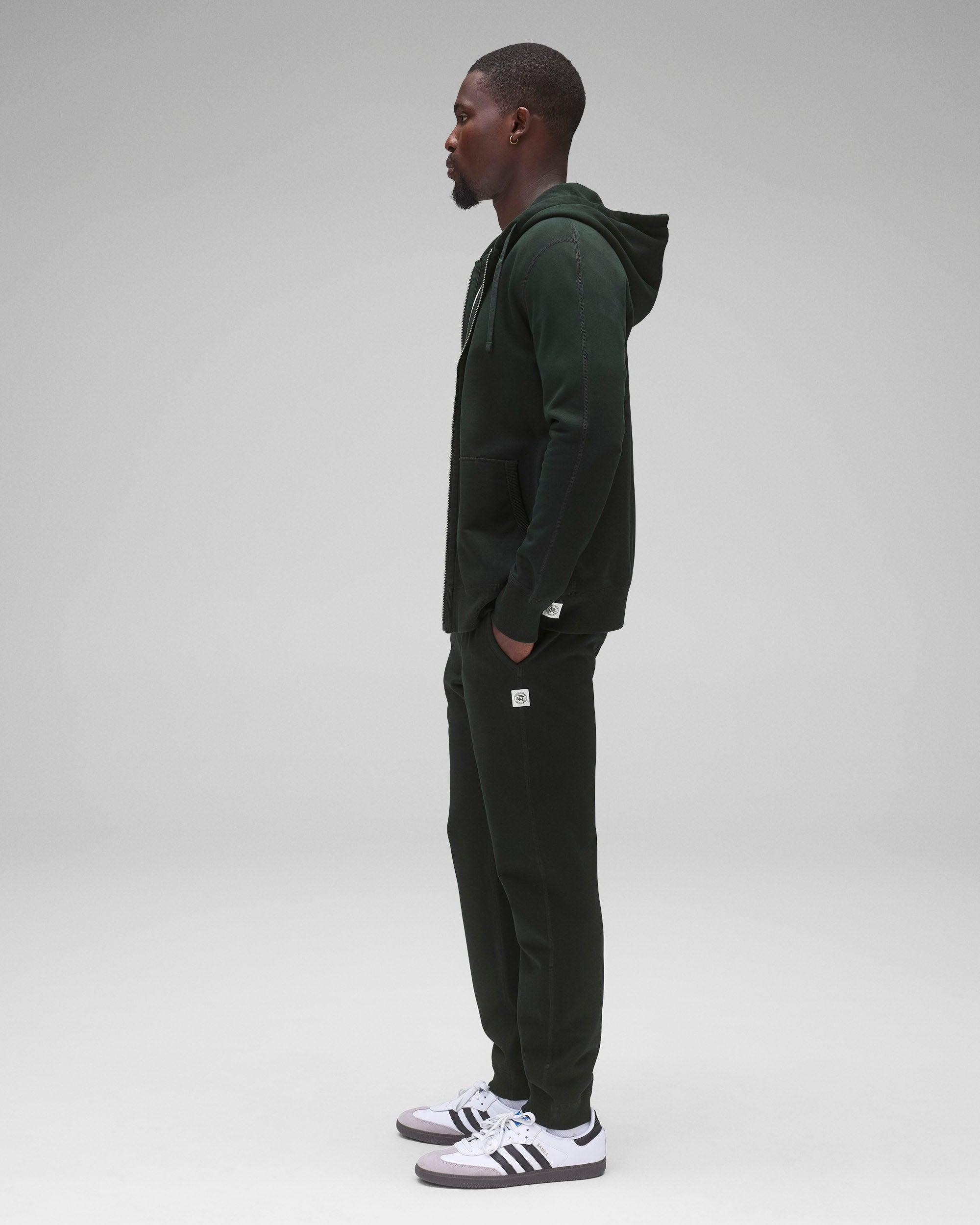 0915. Tech-Terry™ High Rib Jogger - Deep Purple "ASRV" Product Image