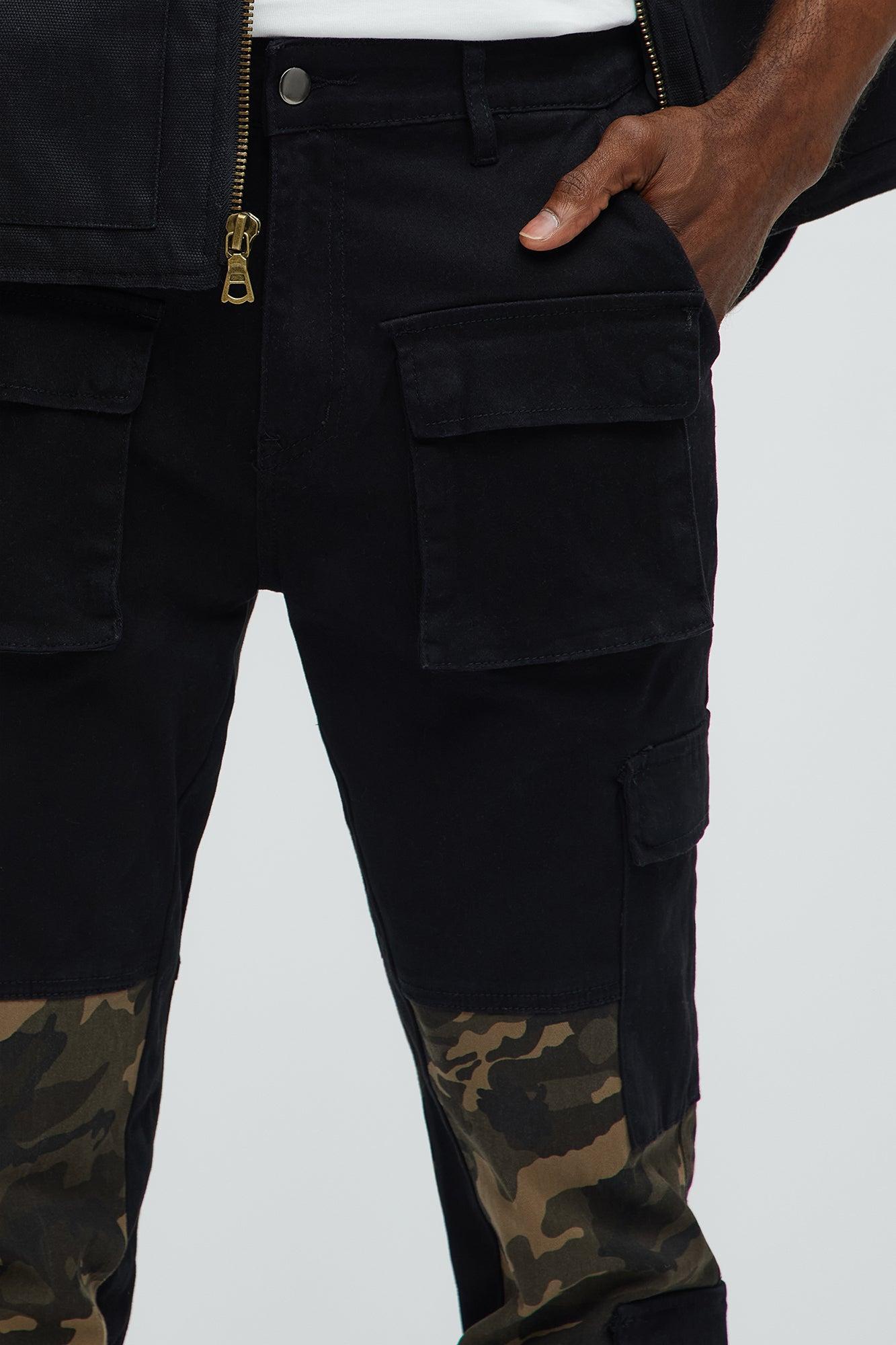 Frontline Colorblock Cargo Pants - Camouflage Product Image