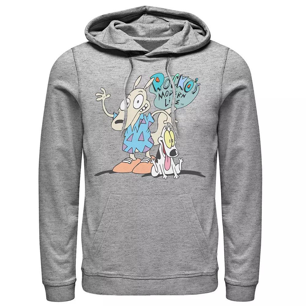Men's Nickelodeon Rocko's Modern Life Show Intro Hoodie, Size: XL, Black Product Image