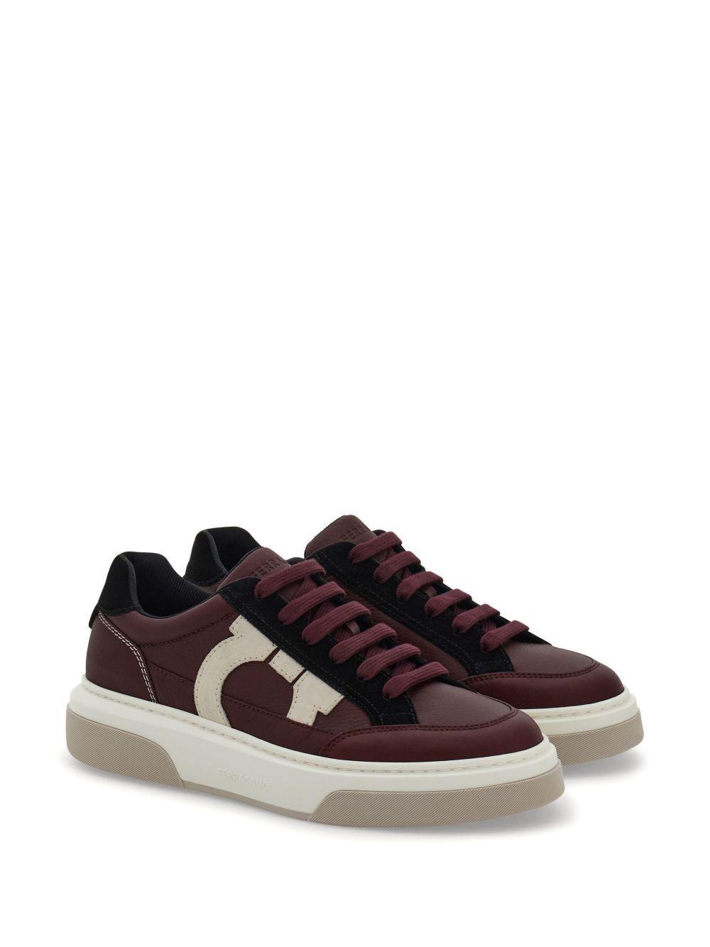 Gancini-appliqué sneakers Product Image