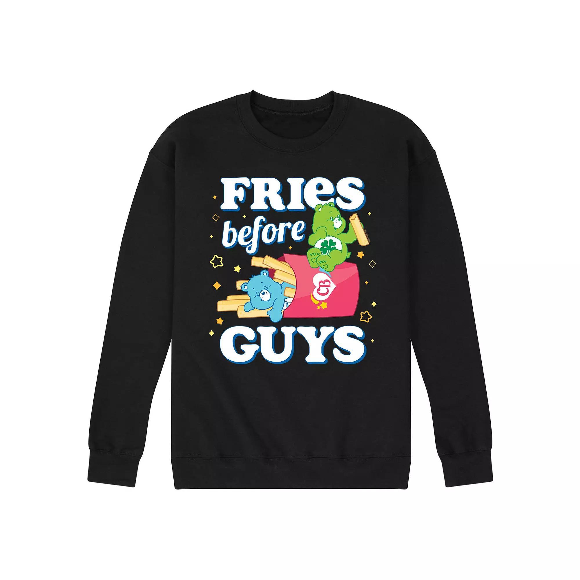 Mens Care Bears Fries Before Guys Fleece Sweatshirt Product Image