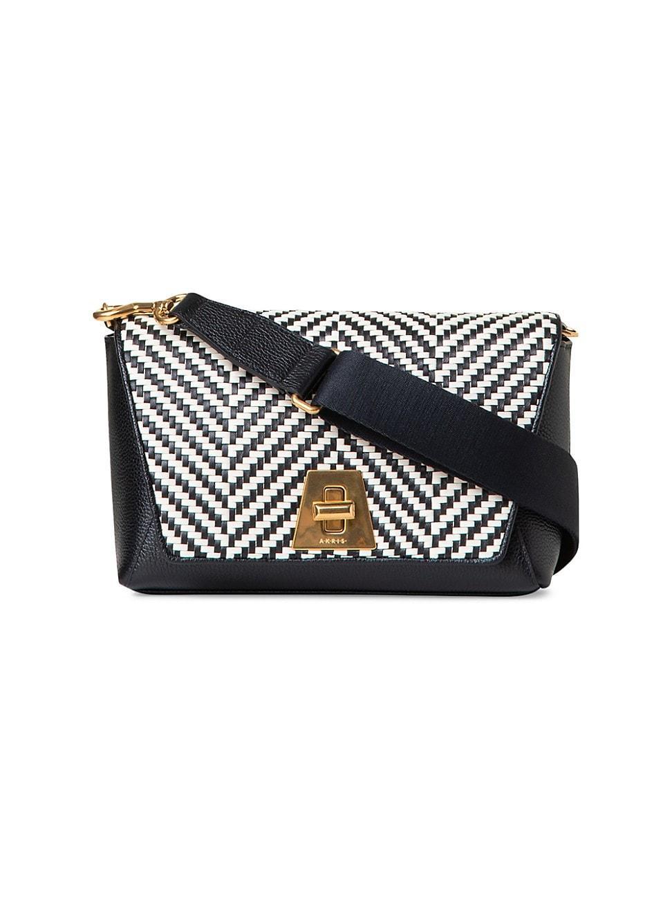Womens Anouk Little Day Leather Shoulder Bag Product Image