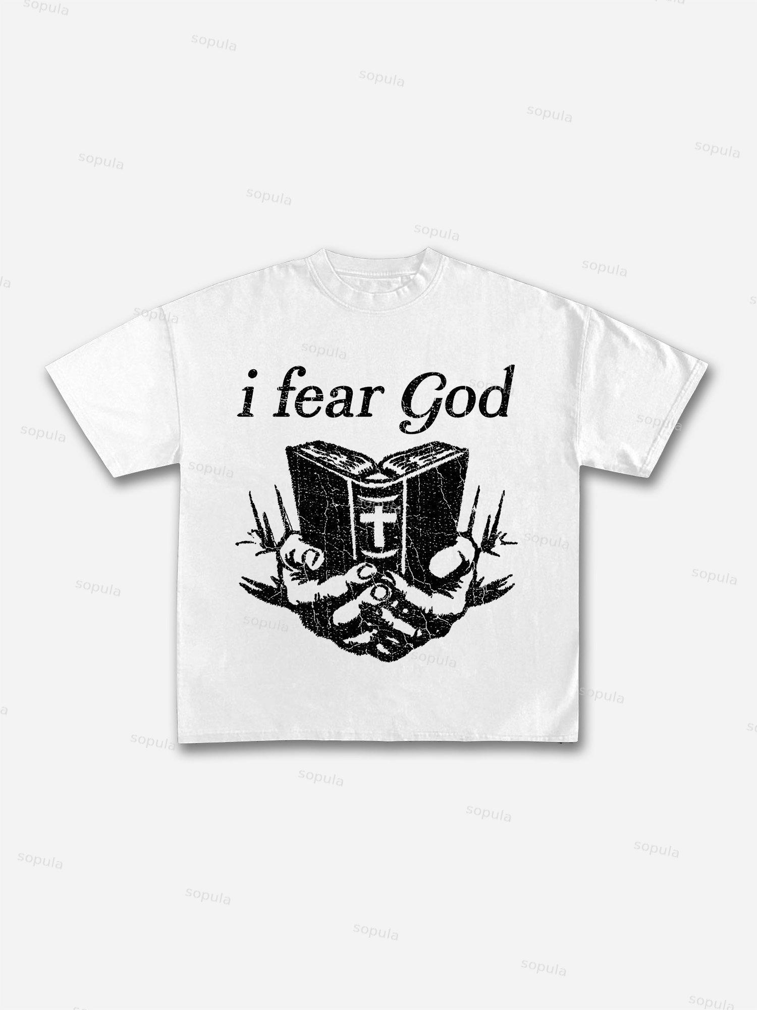 I Fear God Graphic Print Cotton T-shirt Product Image