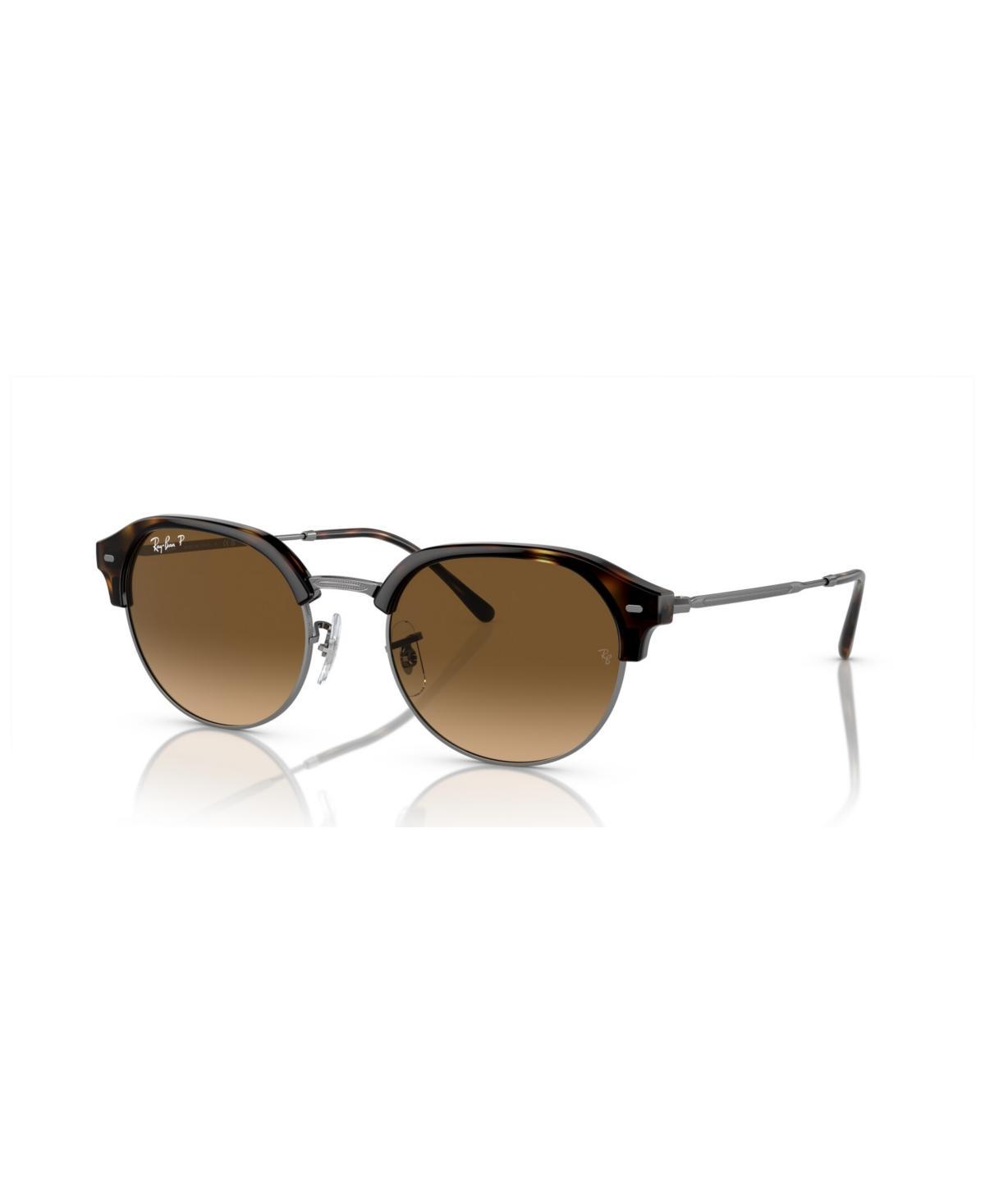 Ray-Ban Rb4429 Sunglasses Frame Brown Lenses Polarized Product Image