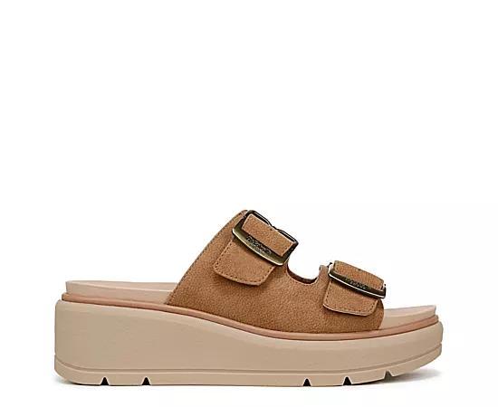 Dr. Scholl's Nice Day Max Og Women's Sandals, Size: 6.5, Honey Brown Product Image