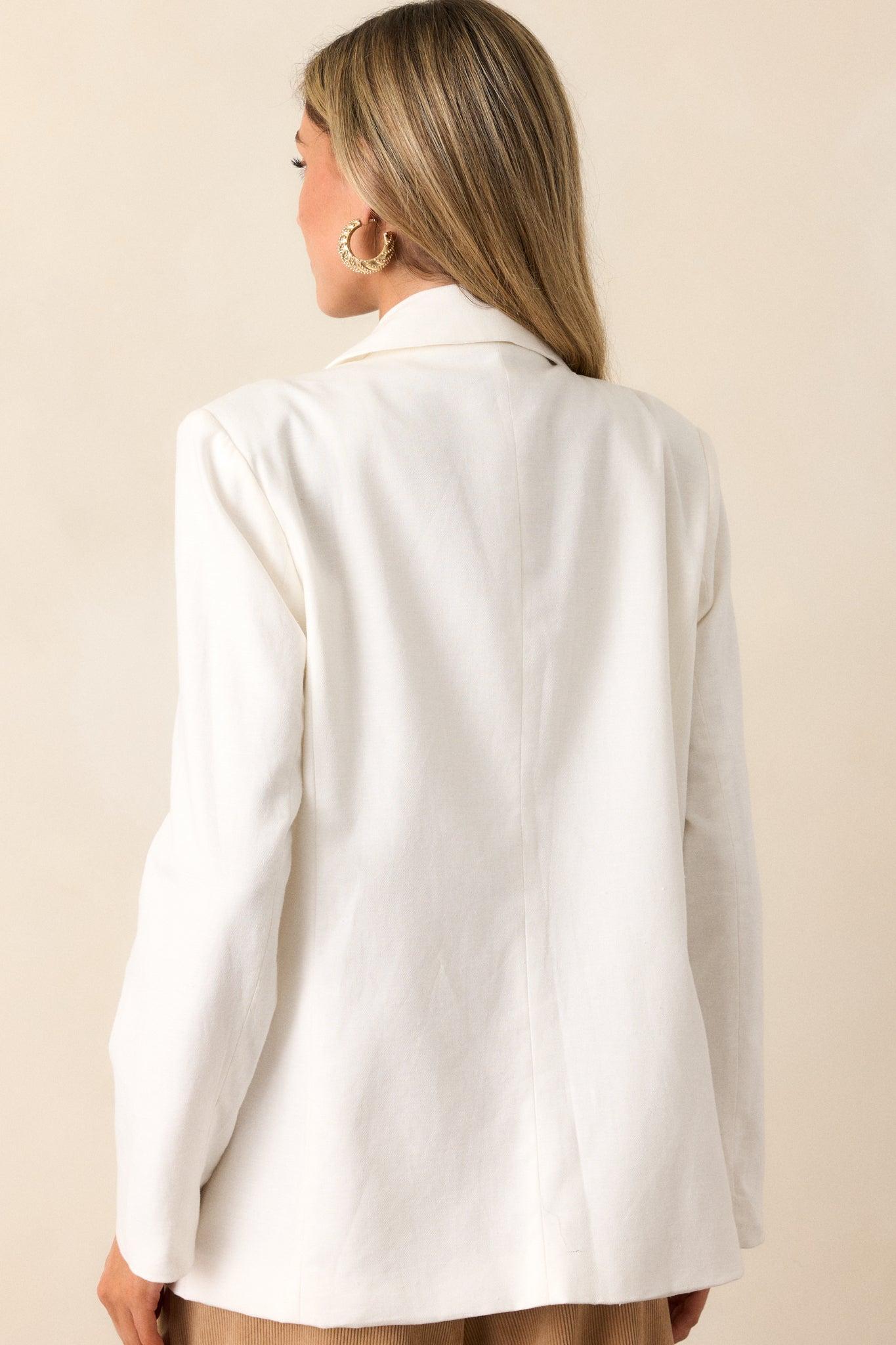 Brunch At Noon Ivory Blazer Product Image