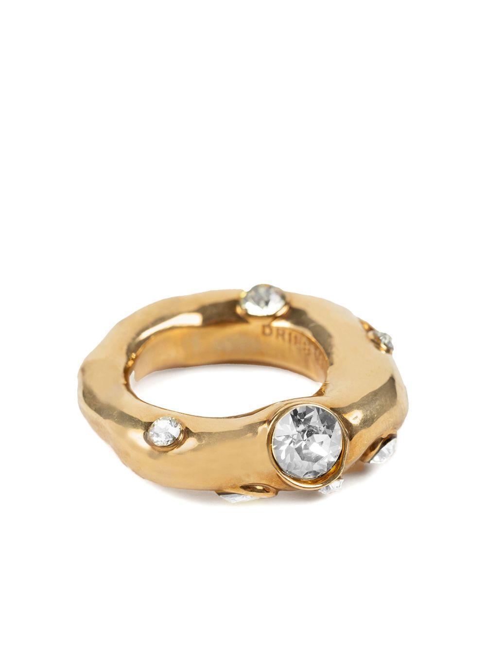 rhinestone-embellished ring Product Image