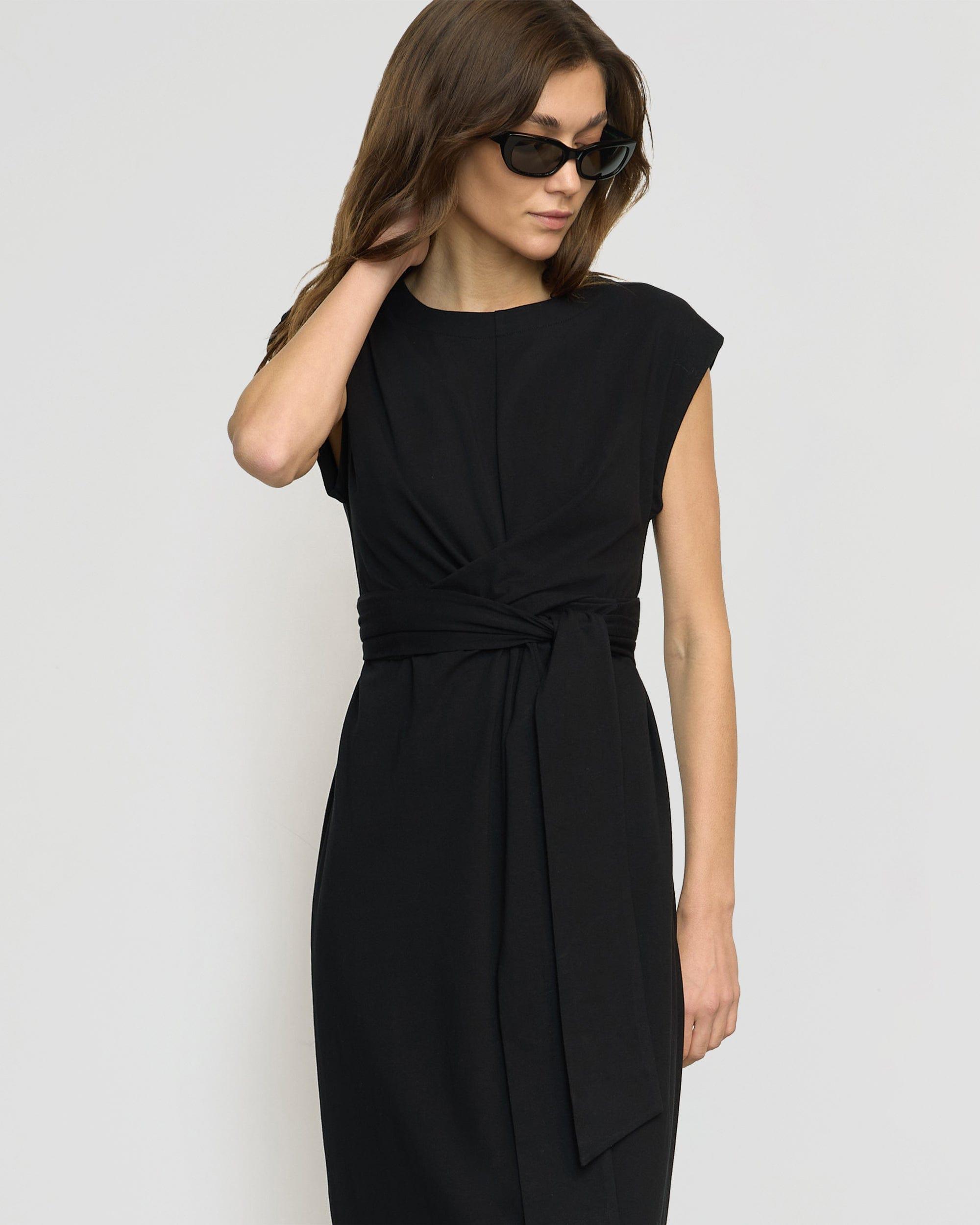 Fei Tie-Front Organic Cotton Dress Product Image