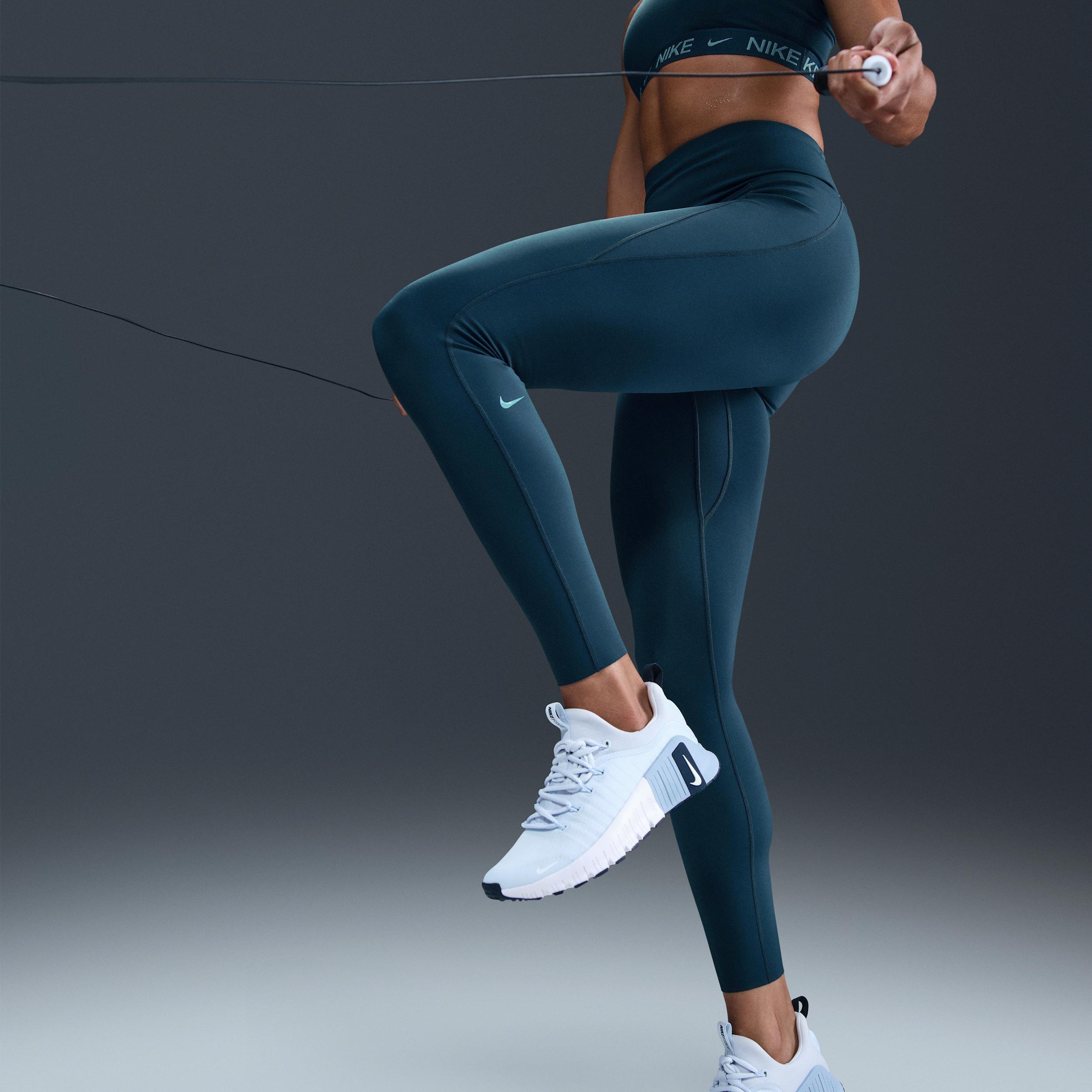 Nike Womens Universa High-Rise Full-Length Leggings (With Pockets) Product Image