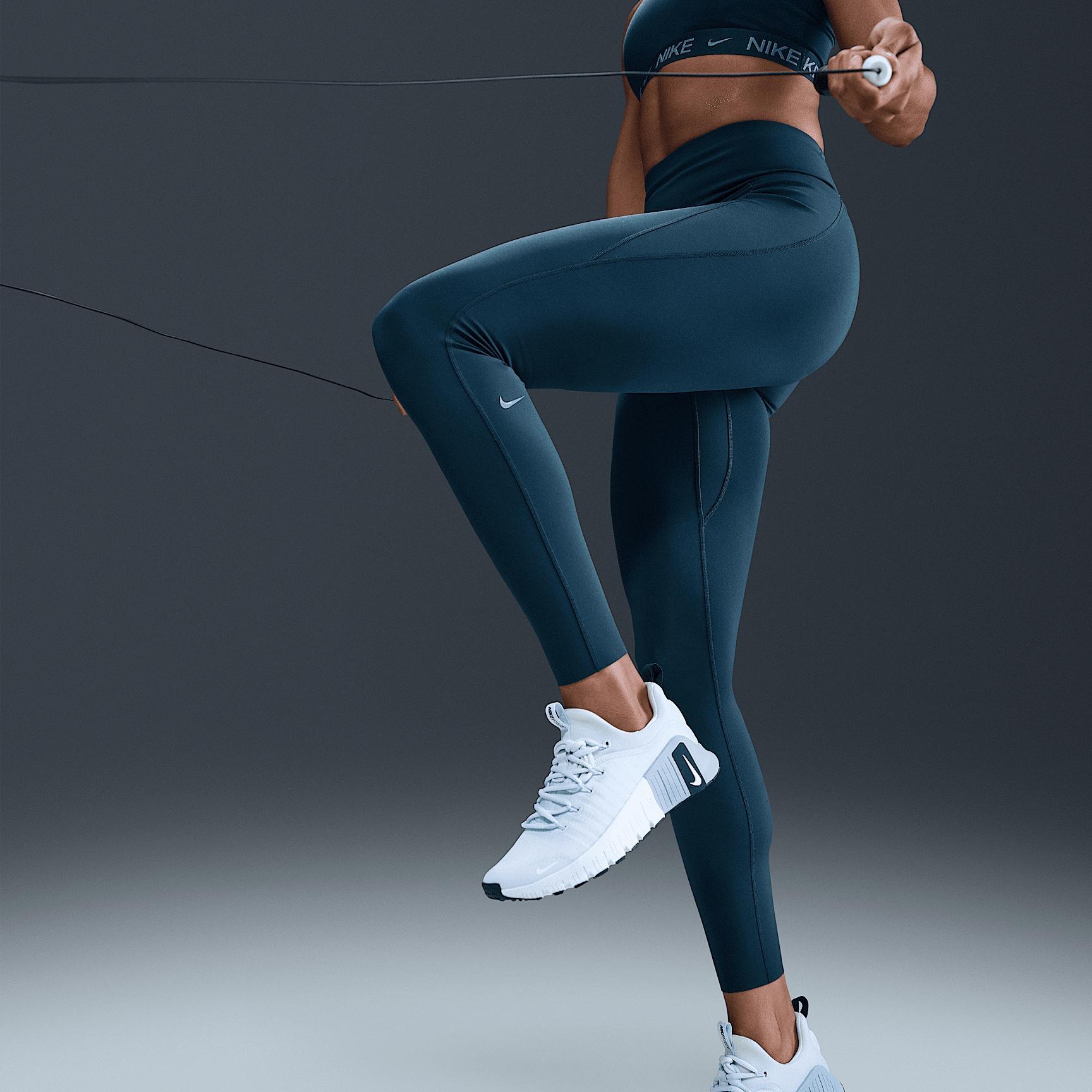 Nike Universa Women's High-Waisted Full-Length Leggings with No Front Seam Product Image