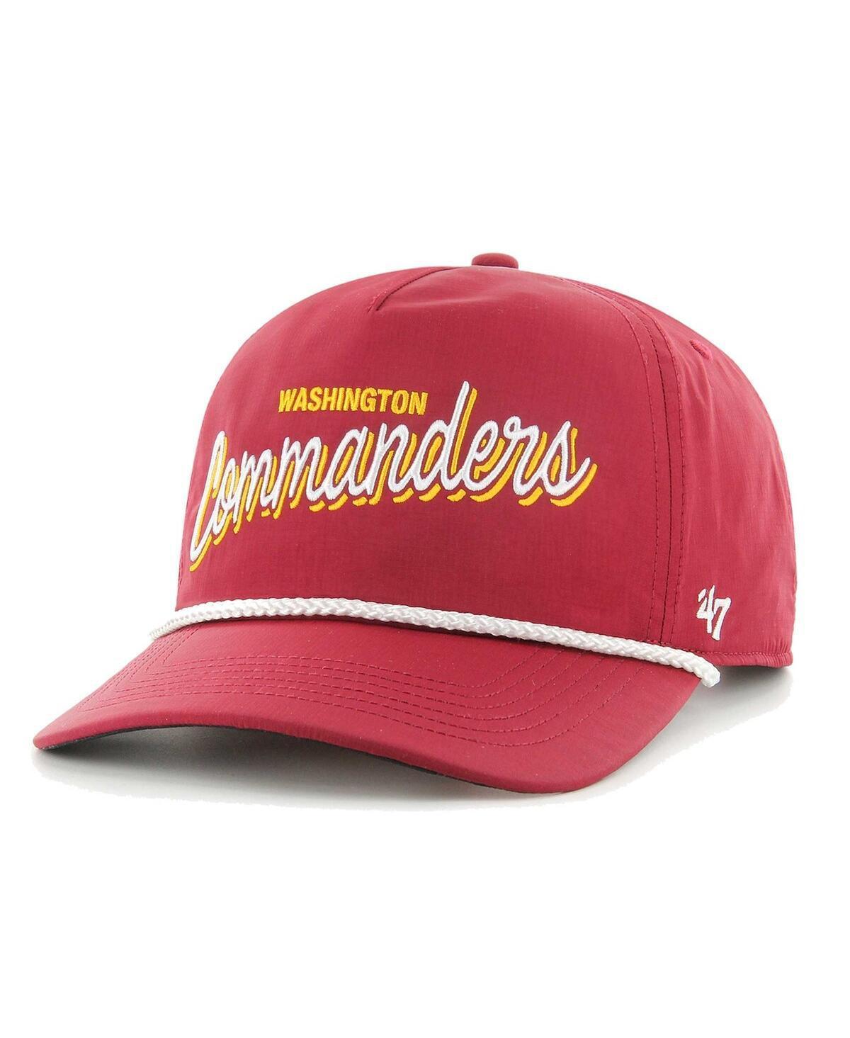 Men's '47 Burgundy Washington Commanders Fairway Hitch brrr Adjustable Hat, Wft Med Re Product Image