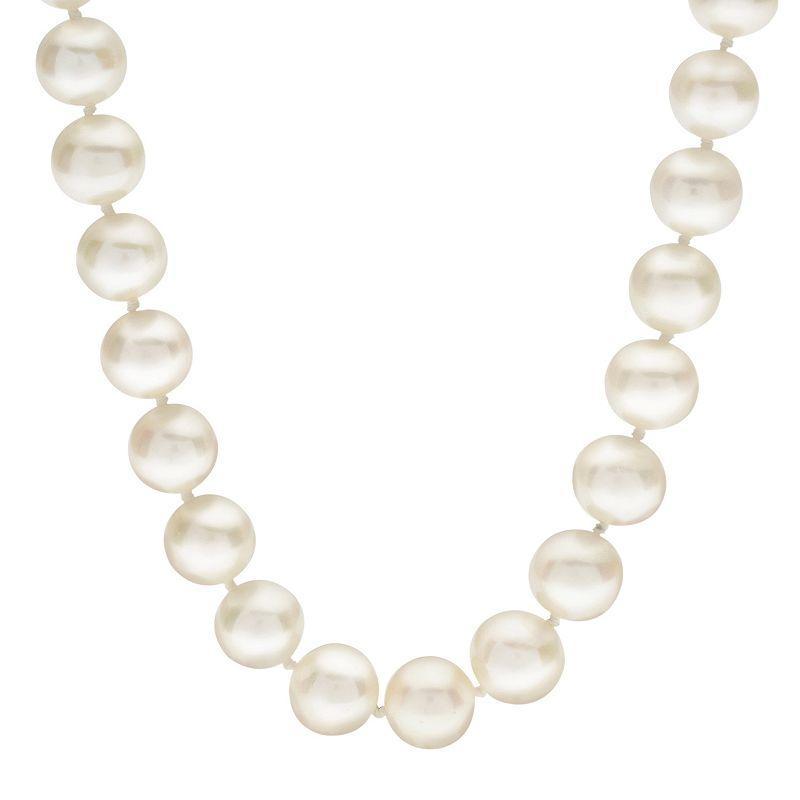 PearLustre by Imperial 8.5-9.5 mm Freshwater Cultured Pearl Necklace - 30 in., Womens White Product Image