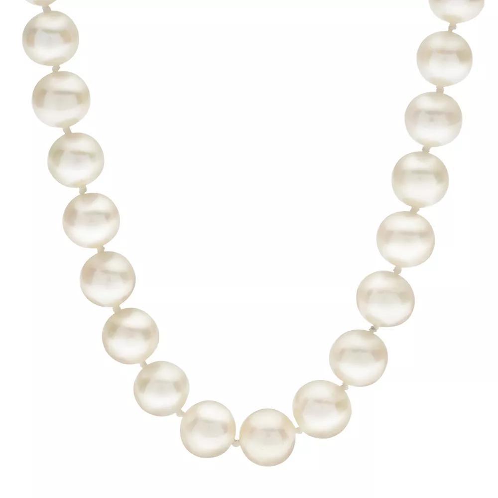 PearLustre by Imperial 8.5-9.5 mm Freshwater Cultured Pearl Necklace - 30 in., Womens White Product Image