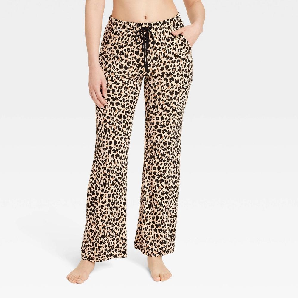 Women's Cloud Knit Pajama Pants - Auden™ Black S: Modal-Spandex, Midweight, Side Pocket, Elastic Waistband Product Image