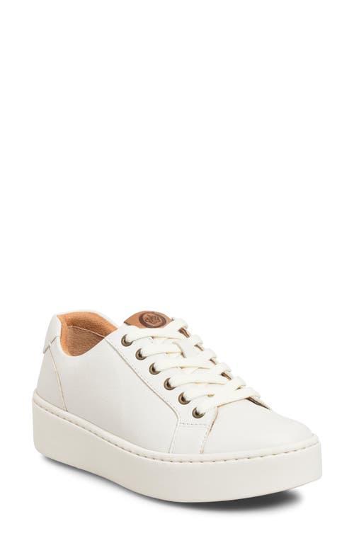 Born Mira Leather Platform Sneakers Product Image