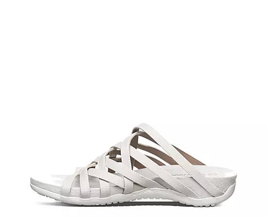 Bearpaw Zinnia Women's Strappy Slide Sandals, Size: 10, White Product Image