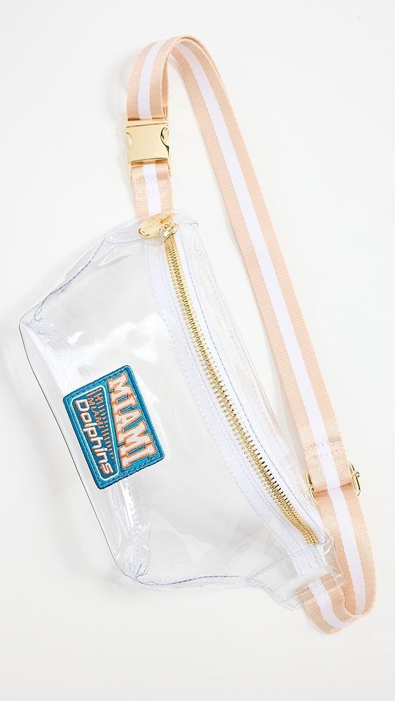 Stoney Clover Lane Miami Dolphins Clear Fanny Pack | Shopbop Product Image