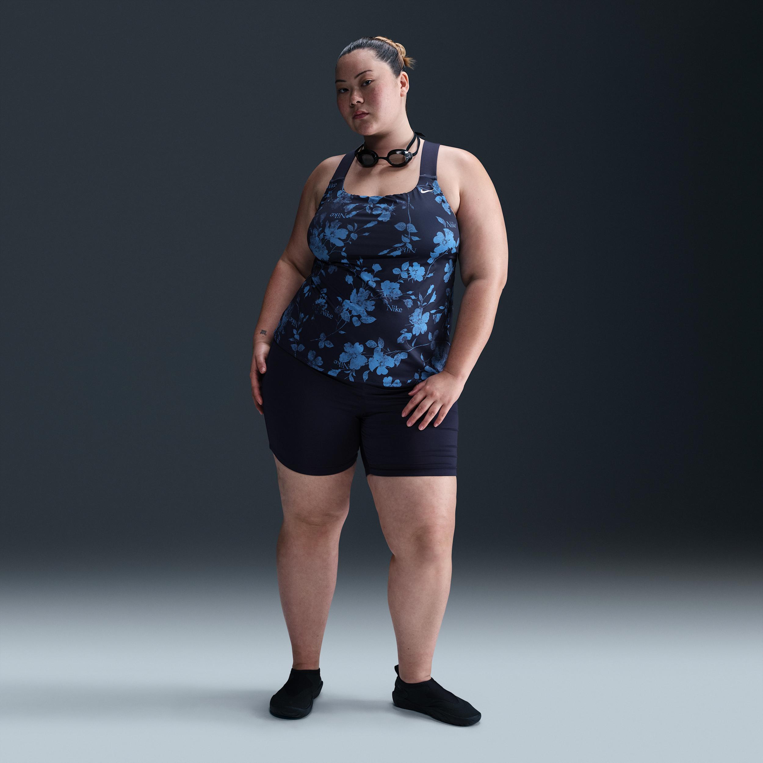 Nike Women's Swim Essential Scoop Neck Tank Topini- EXT Product Image