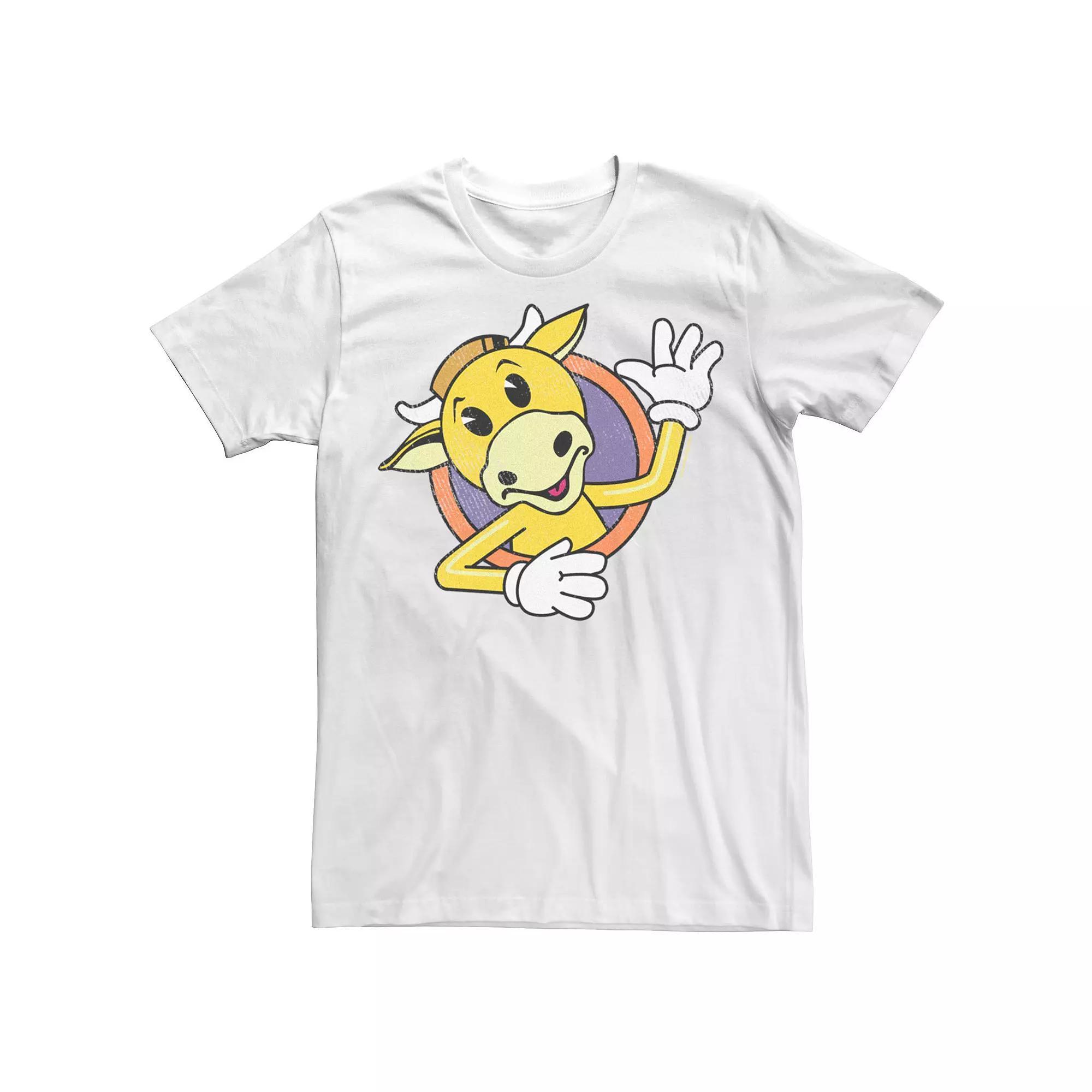 Men's Jay And Silent Bob Mooby's Waving Logo Tee, Size: Medium, White Product Image