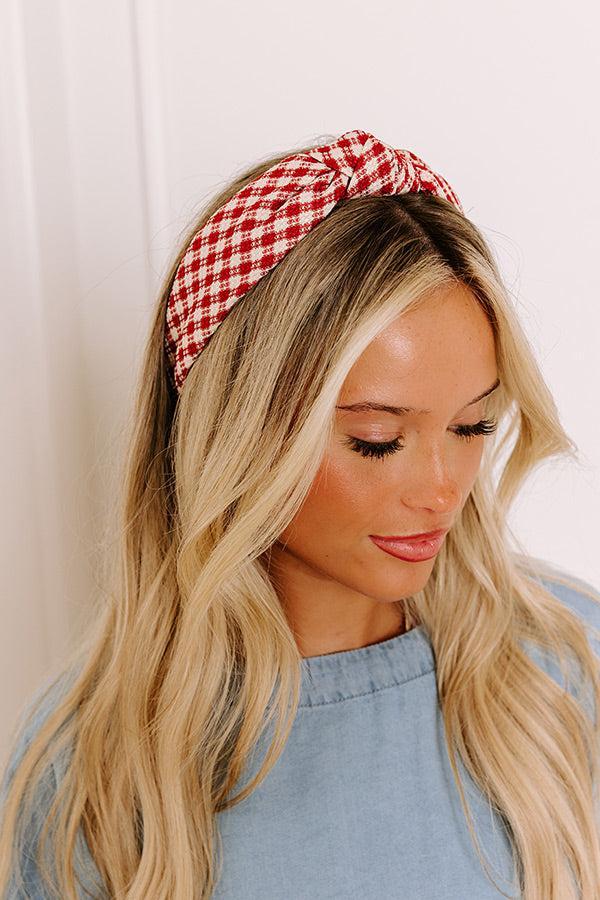Park Days Gingham Headband Product Image