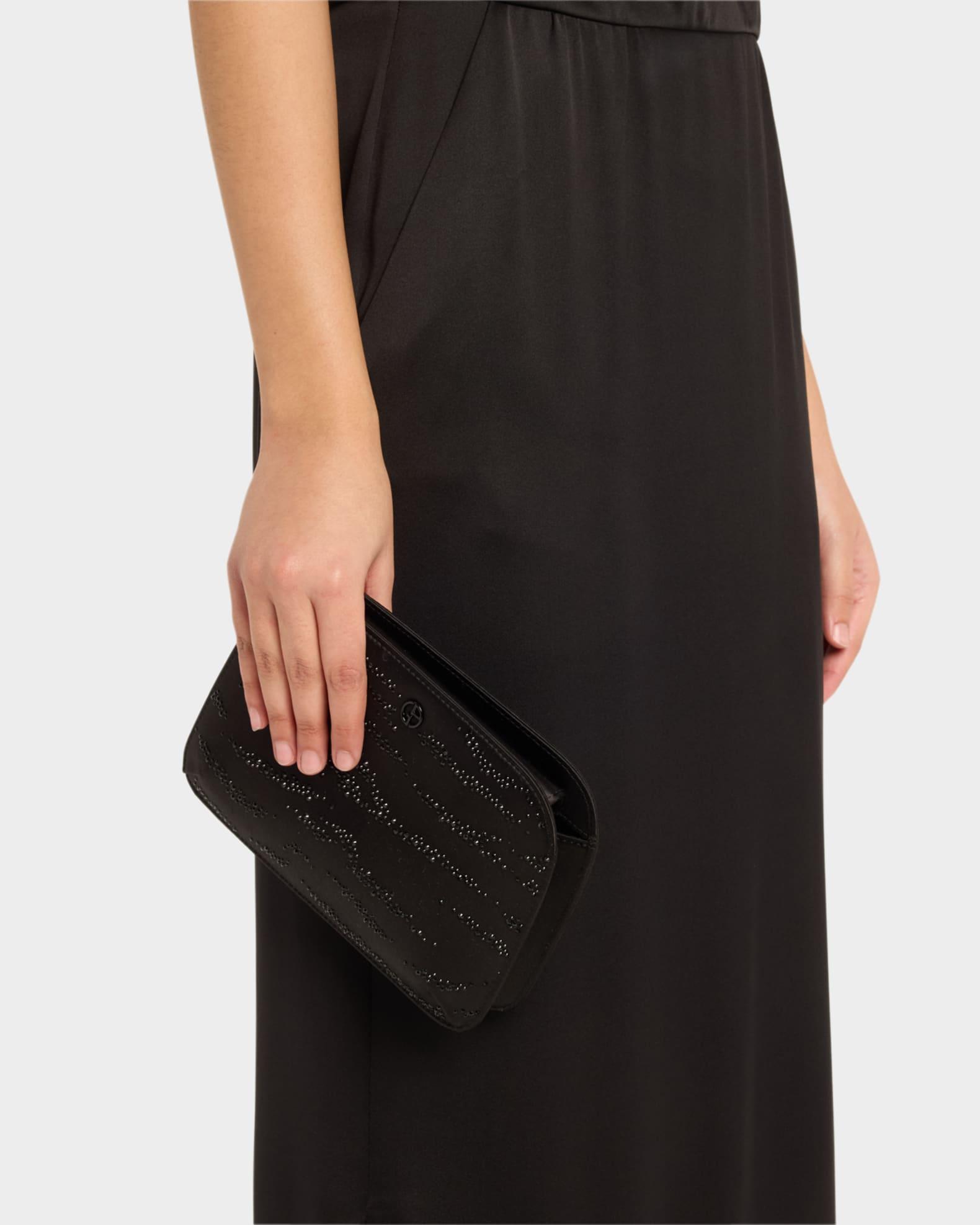 La Prima Crystal Silk Clutch Bag Product Image