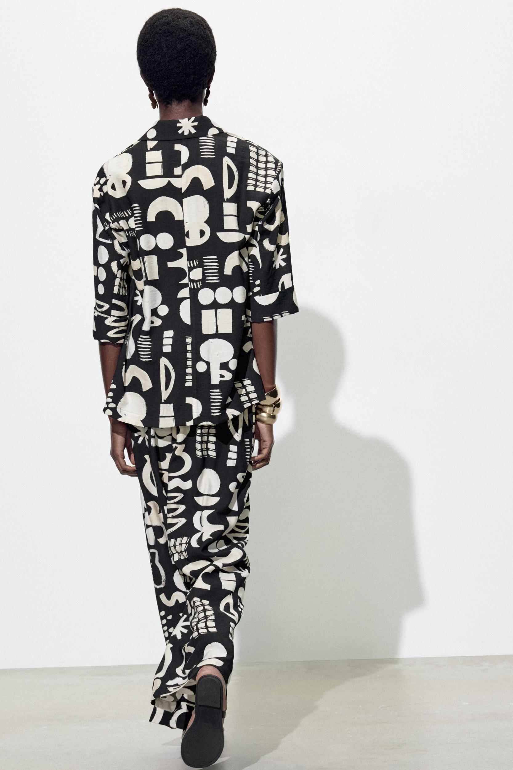 WATERCOLOR PRINT BLAZER Product Image