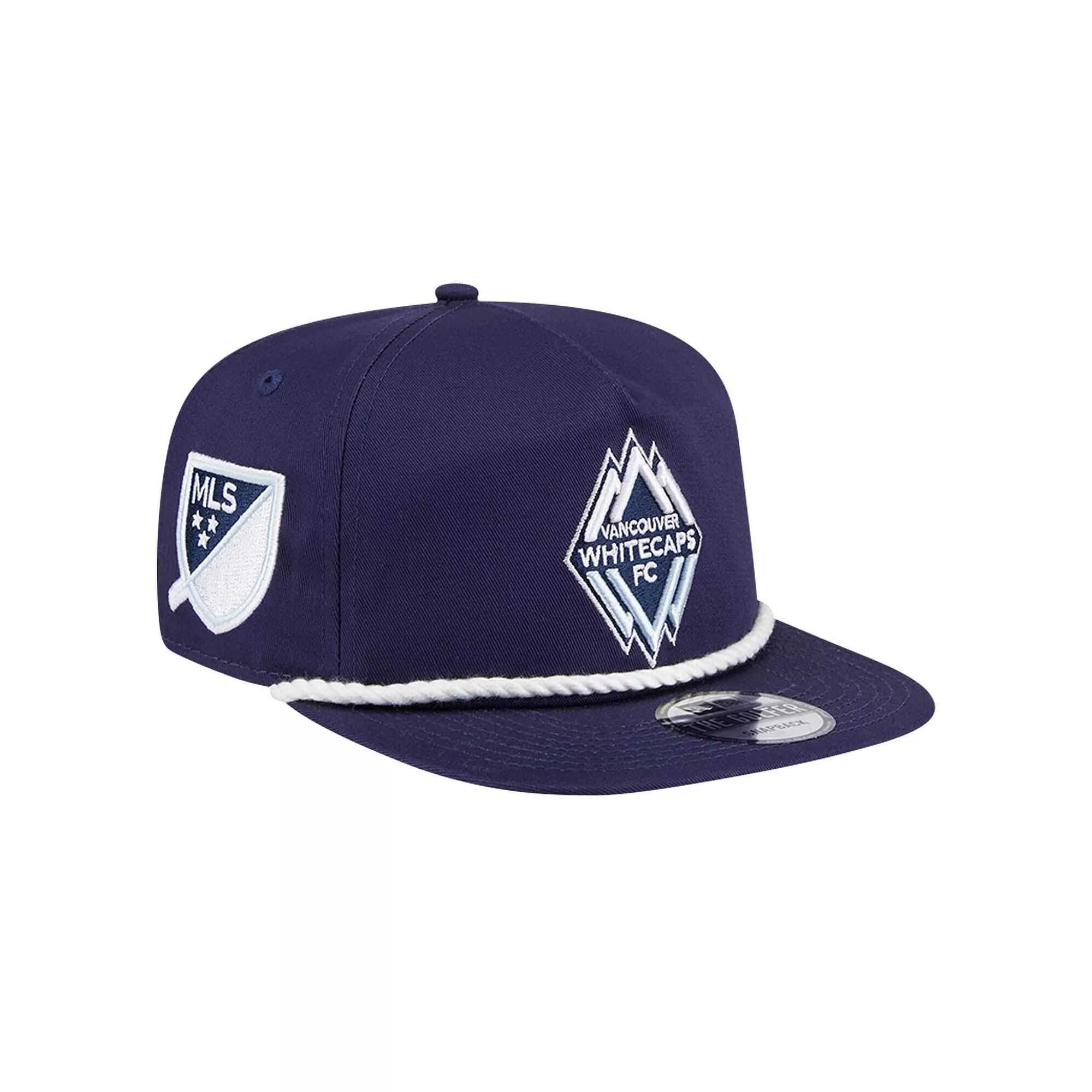 Mens New Era Navy Vancouver Whitecaps FC The Golfer Kickoff Collection Adjustable Hat, Vwc Blue Product Image