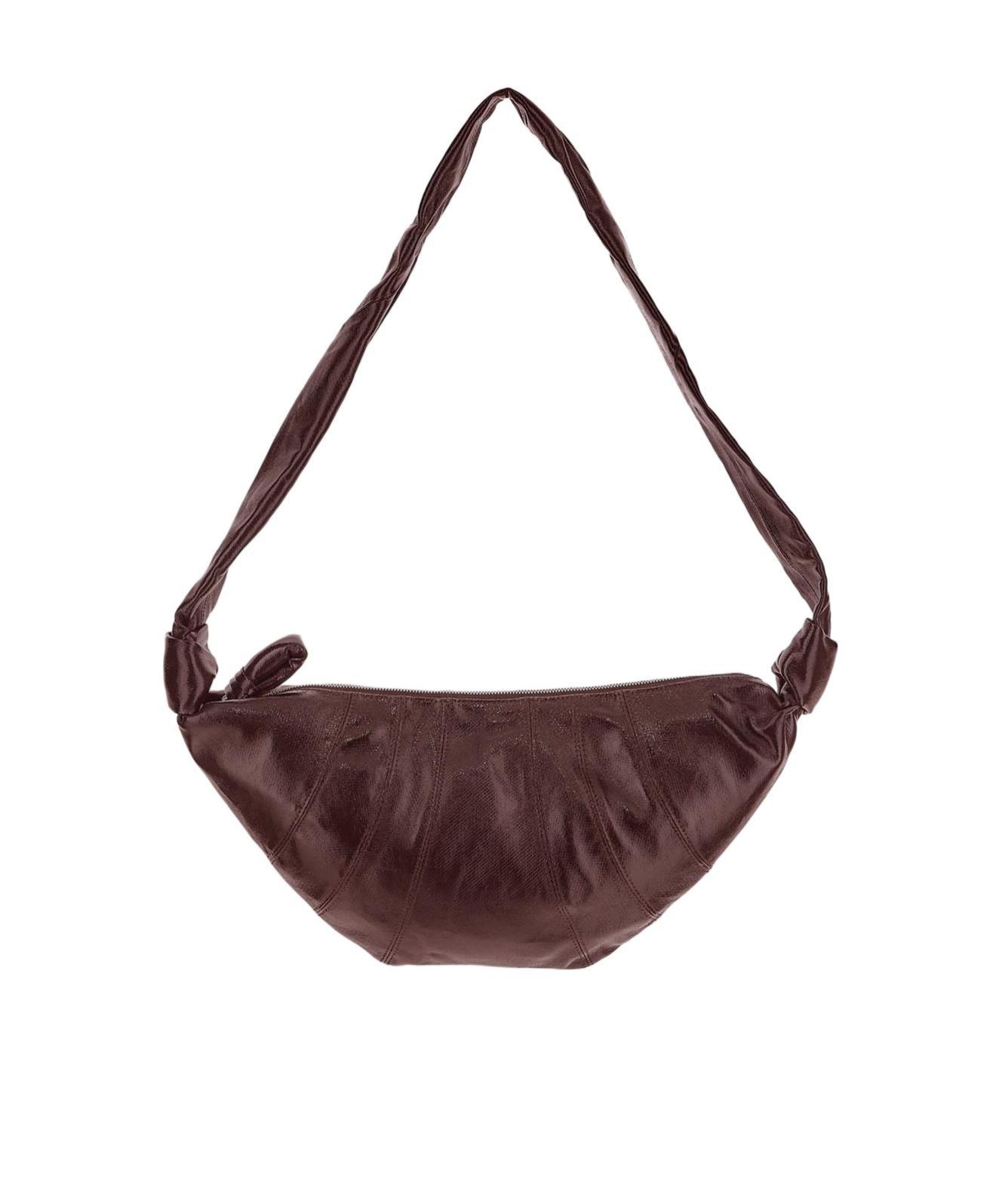 LEMAIRE Medium Croissant Shoulder Bag In Red Product Image