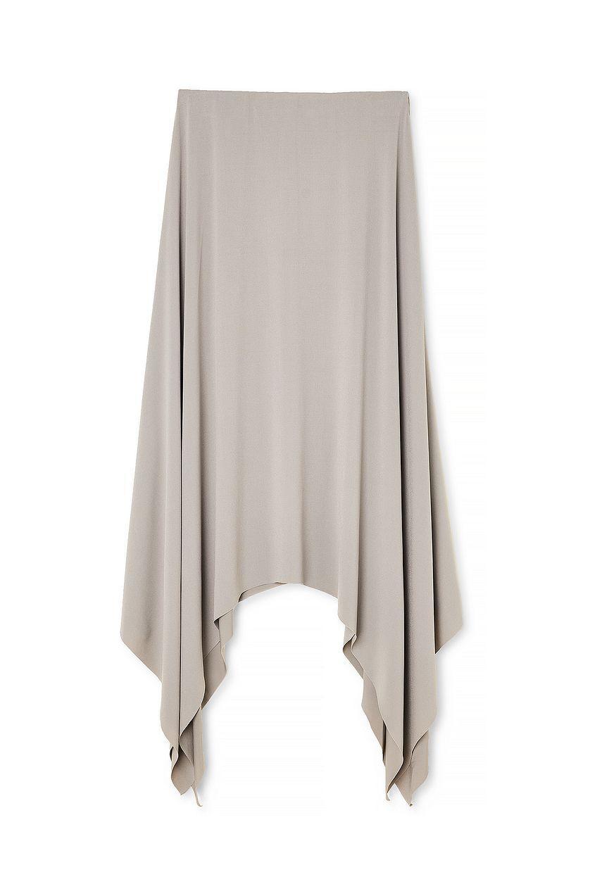 Flowy Midi Jersey Skirt Product Image