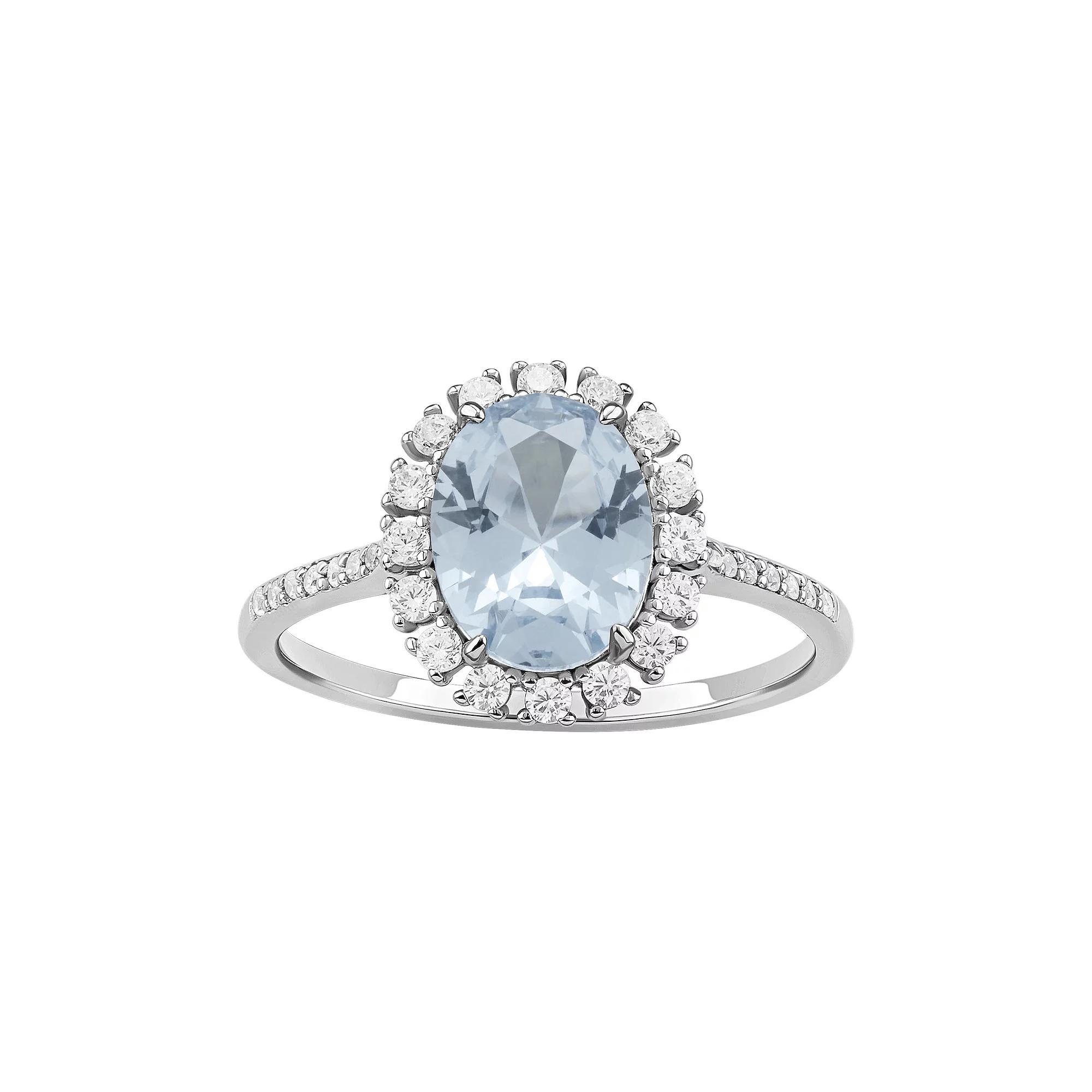 PRIMROSE Sterling Silver Pave Cubic Zirconia Band Ring, Women's, Size: 7 Product Image