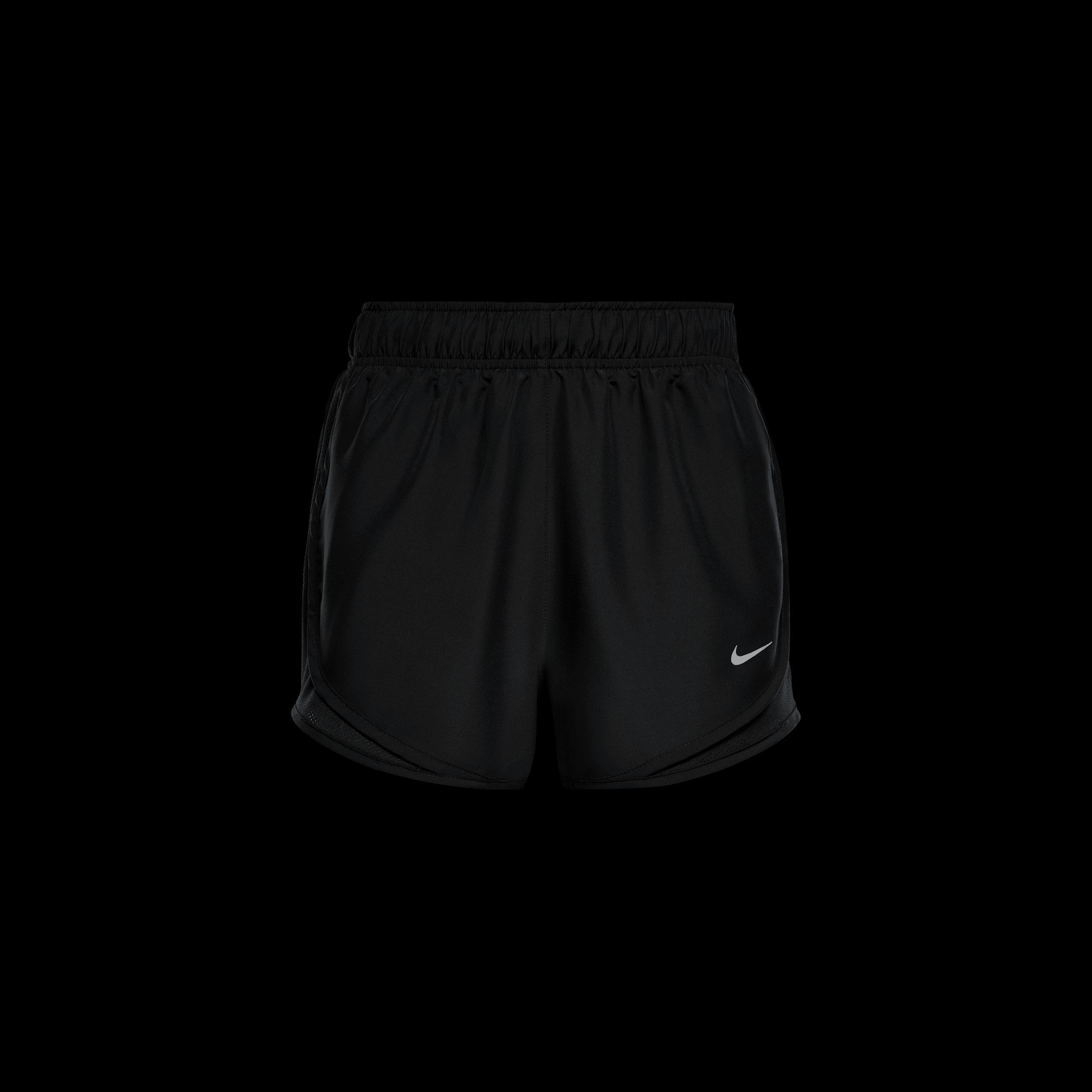 Women's Nike Tempo Dri-FIT Mid-Rise 3-in. Running Shorts, Size: XL, Black Black Product Image