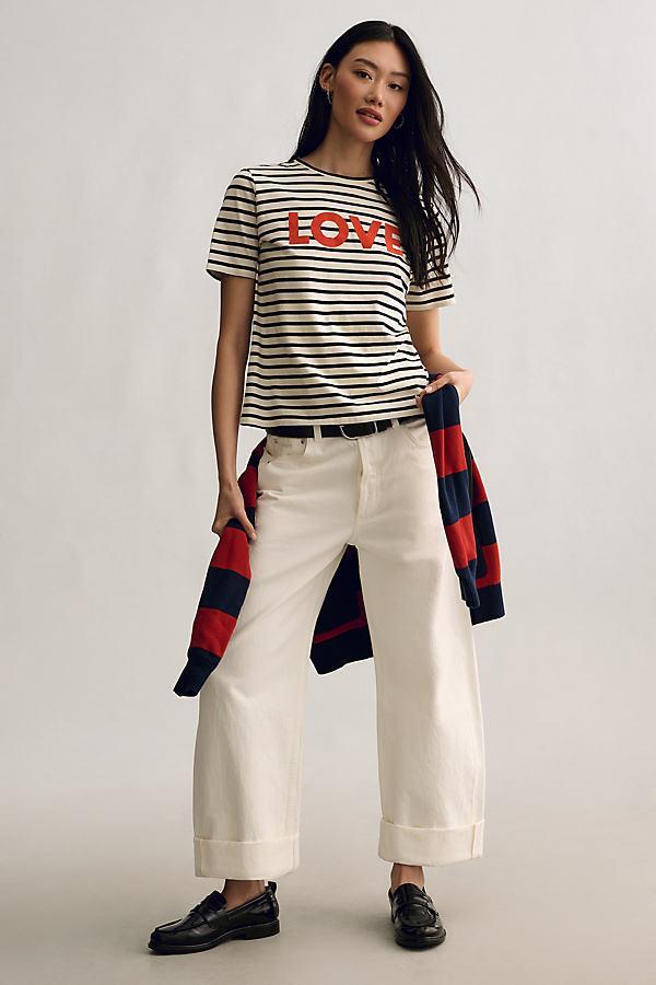 Ayla High-Rise Wide-Leg Jeans Product Image