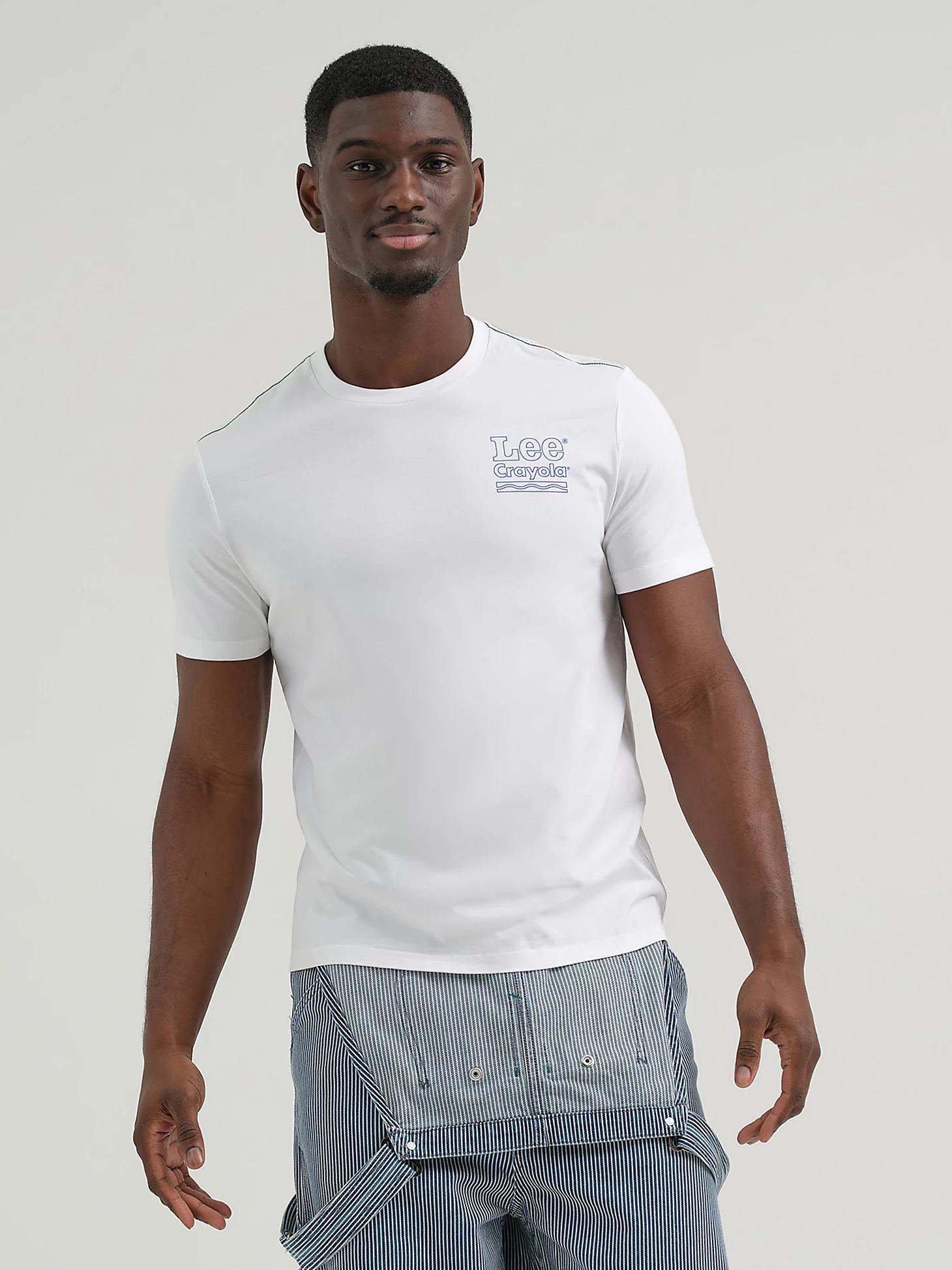 Lee® x Crayola® Limited Edition Color By Numbers Graphic Tee | Men's Tops & Tees | Lee® Product Image