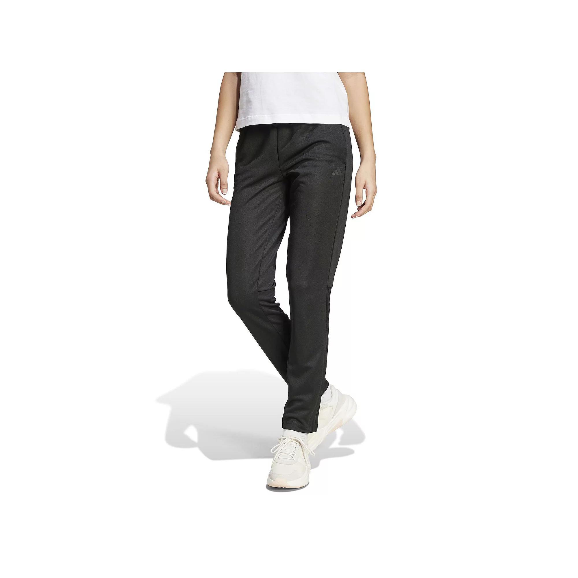 Womens adidas Sereno AEROREADY 3-Stripe Slim Tapered Pants Product Image