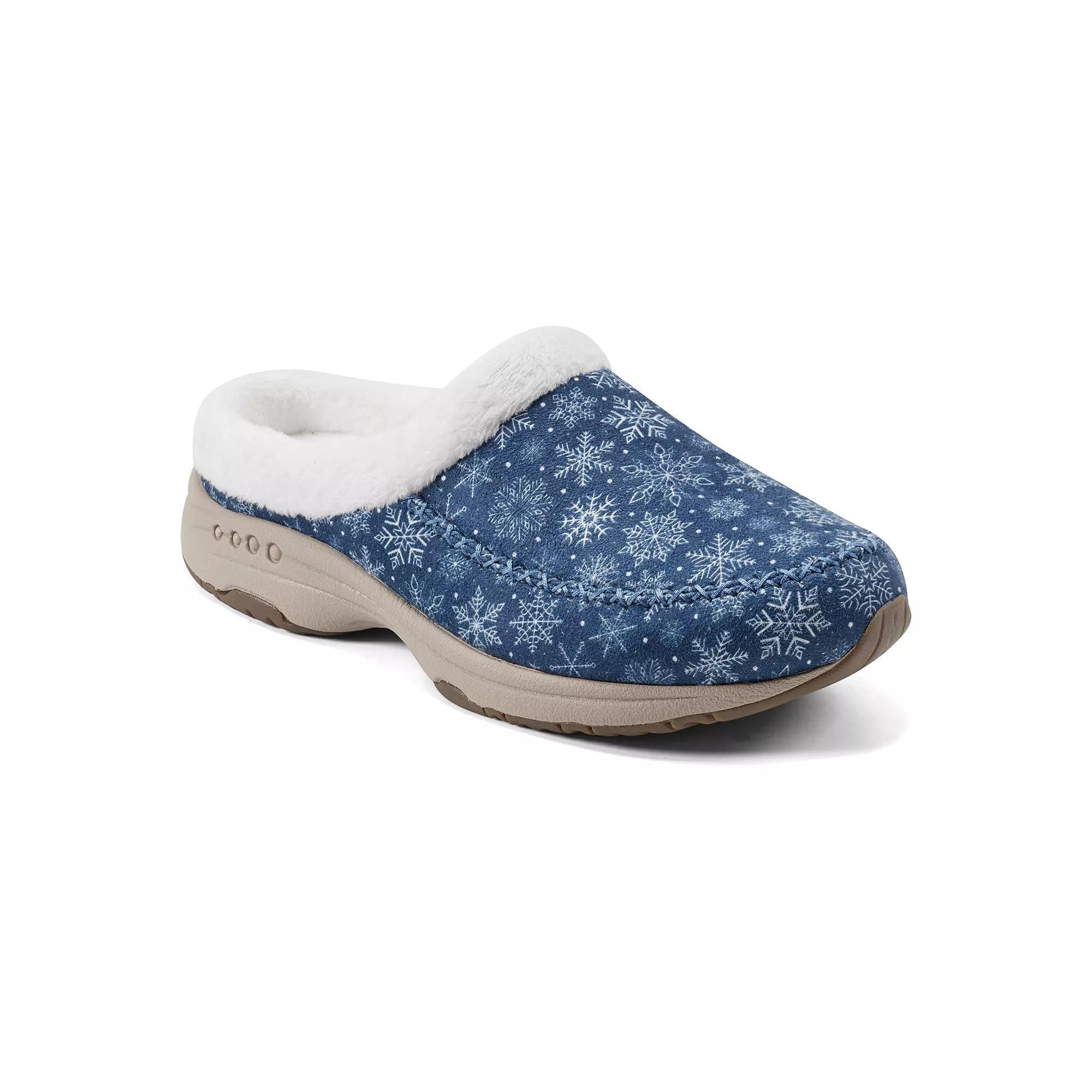 Easy Spirit T-Slip Traveltime Women's Slippers, Size: 8.5 Wide, Blue Merry Flake Product Image