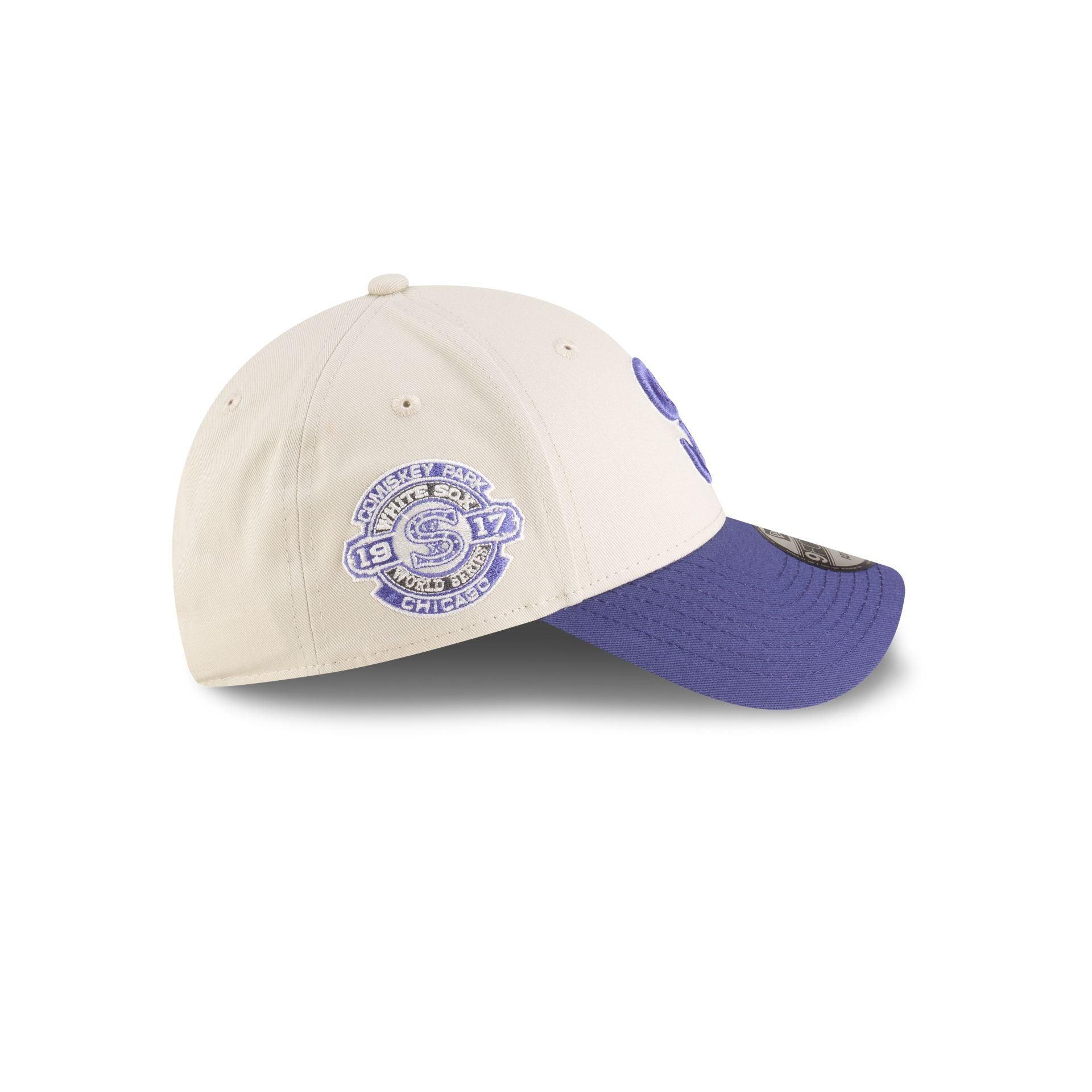 Chicago White Sox Periwinkle 9FORTY Snapback Hat Male Product Image