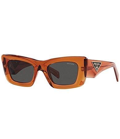Prada PR 13ZS 50mm Matte Marble Cat Eye Statement Sunglasses Product Image