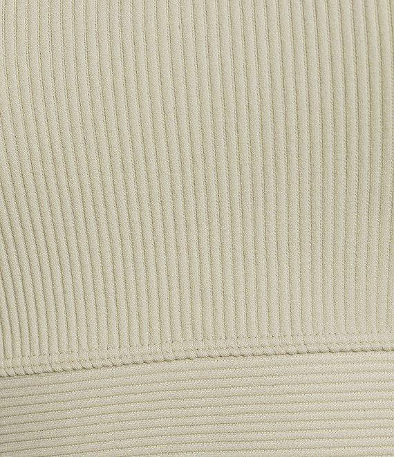 Antonio Melani Active Longline Seamless Ribbed Scoop Neck Sleeveless Sports Bra Product Image