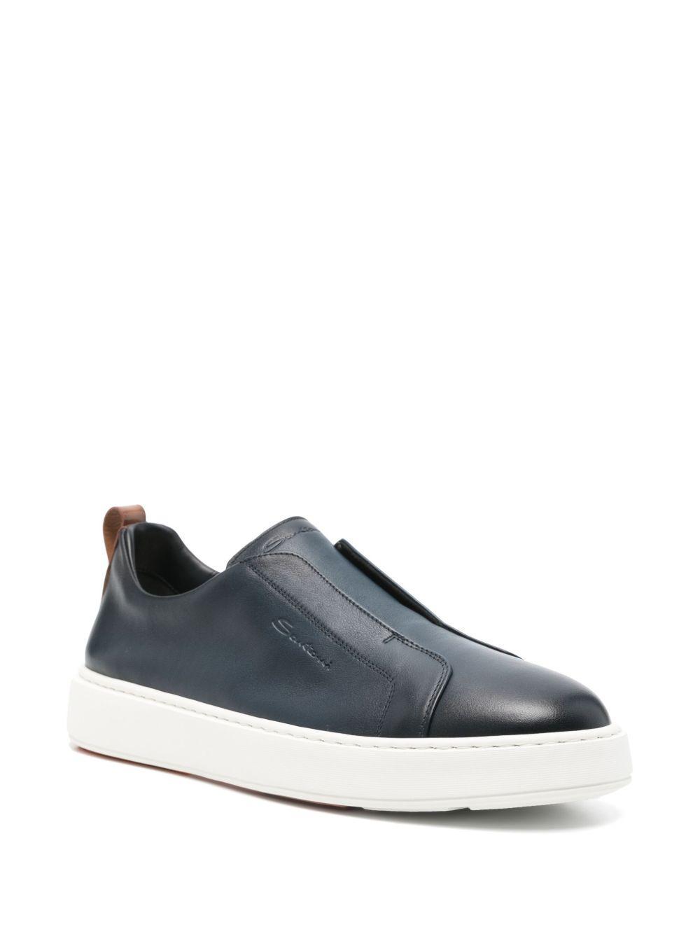 leather sneakers Product Image
