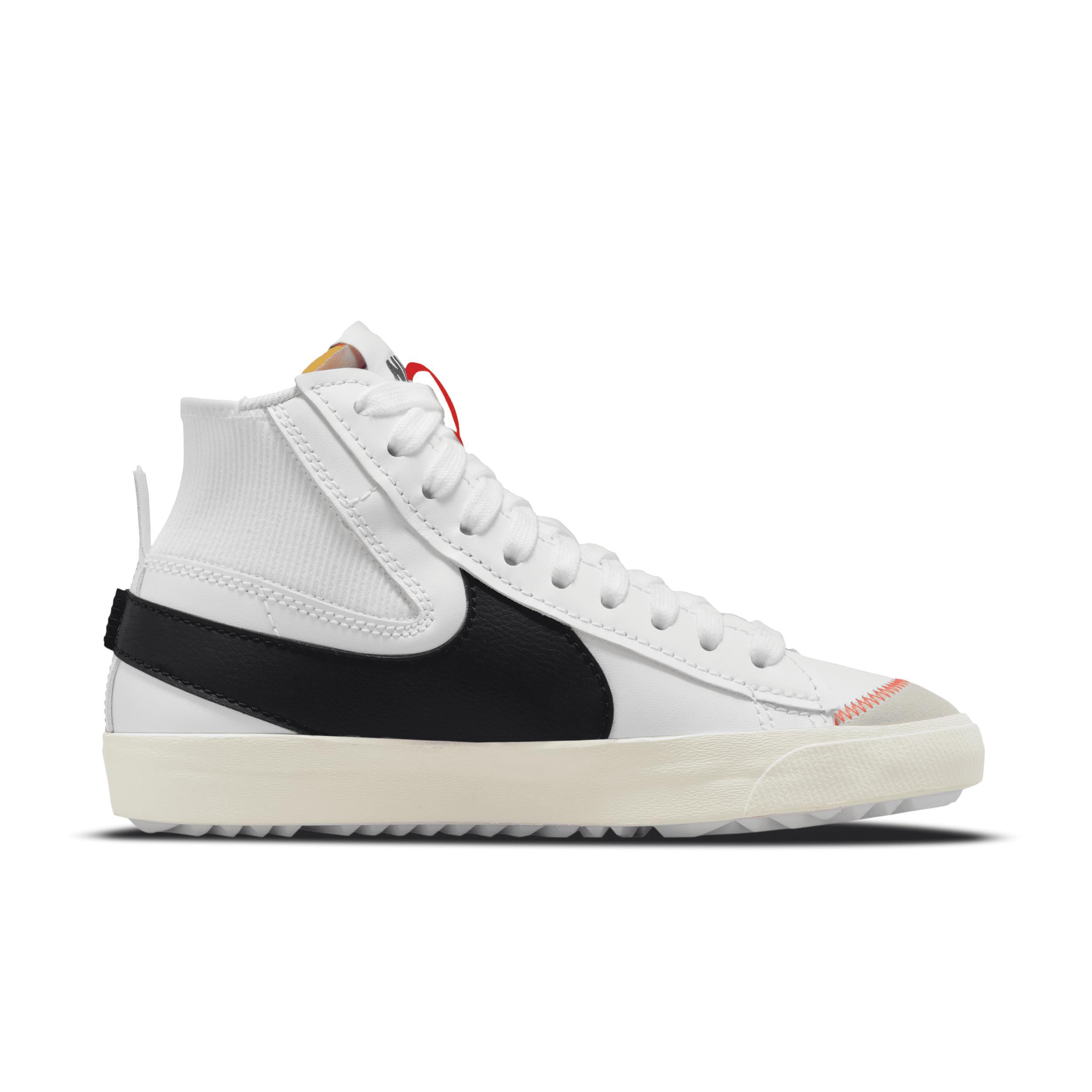 Nike Mens Nike Blazer Mid 77 Jumbo - Mens Basketball Shoes White/Black Product Image