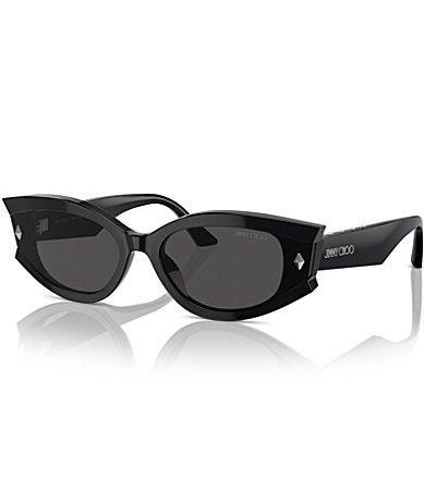 Jimmy Choo JC5015U 62mm Oval Statement Sunglasses Product Image