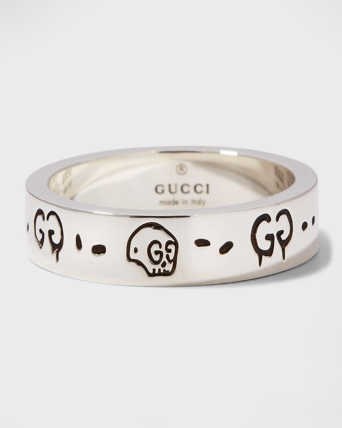 Ghost 6mm Sterling Silver Ring Product Image