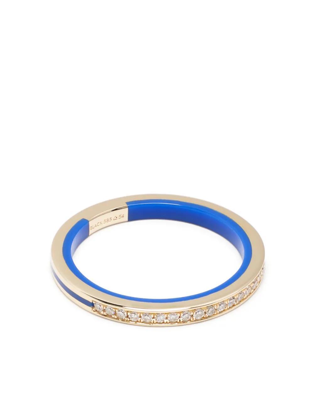 14kt yellow gold diamond ring Product Image